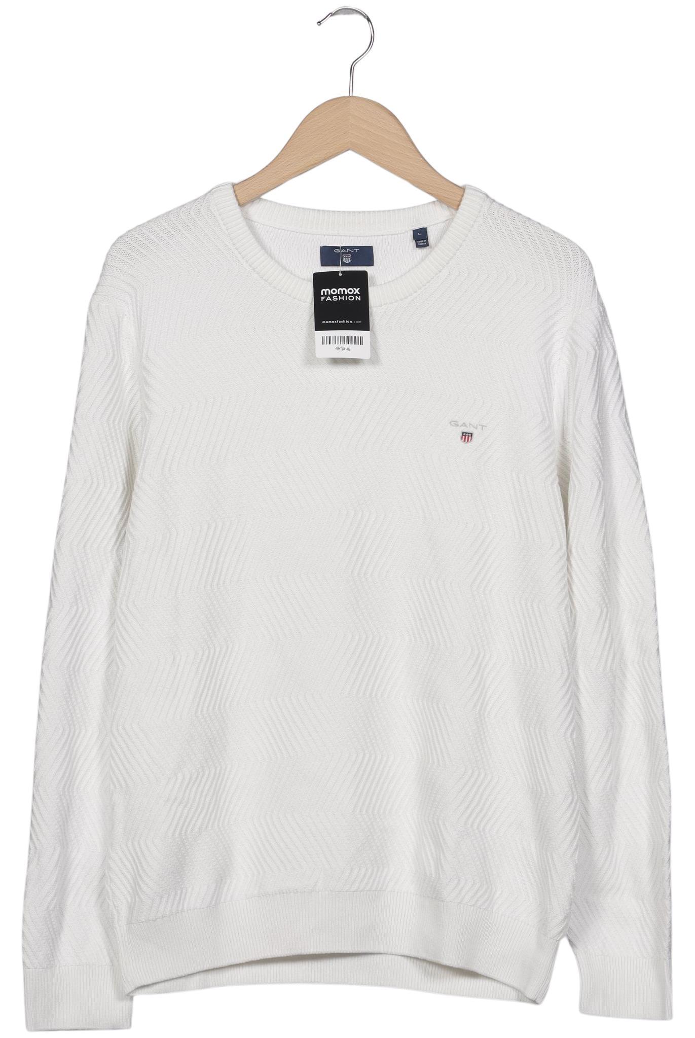 

Gant Herren Pullover, weiß, Gr. 52