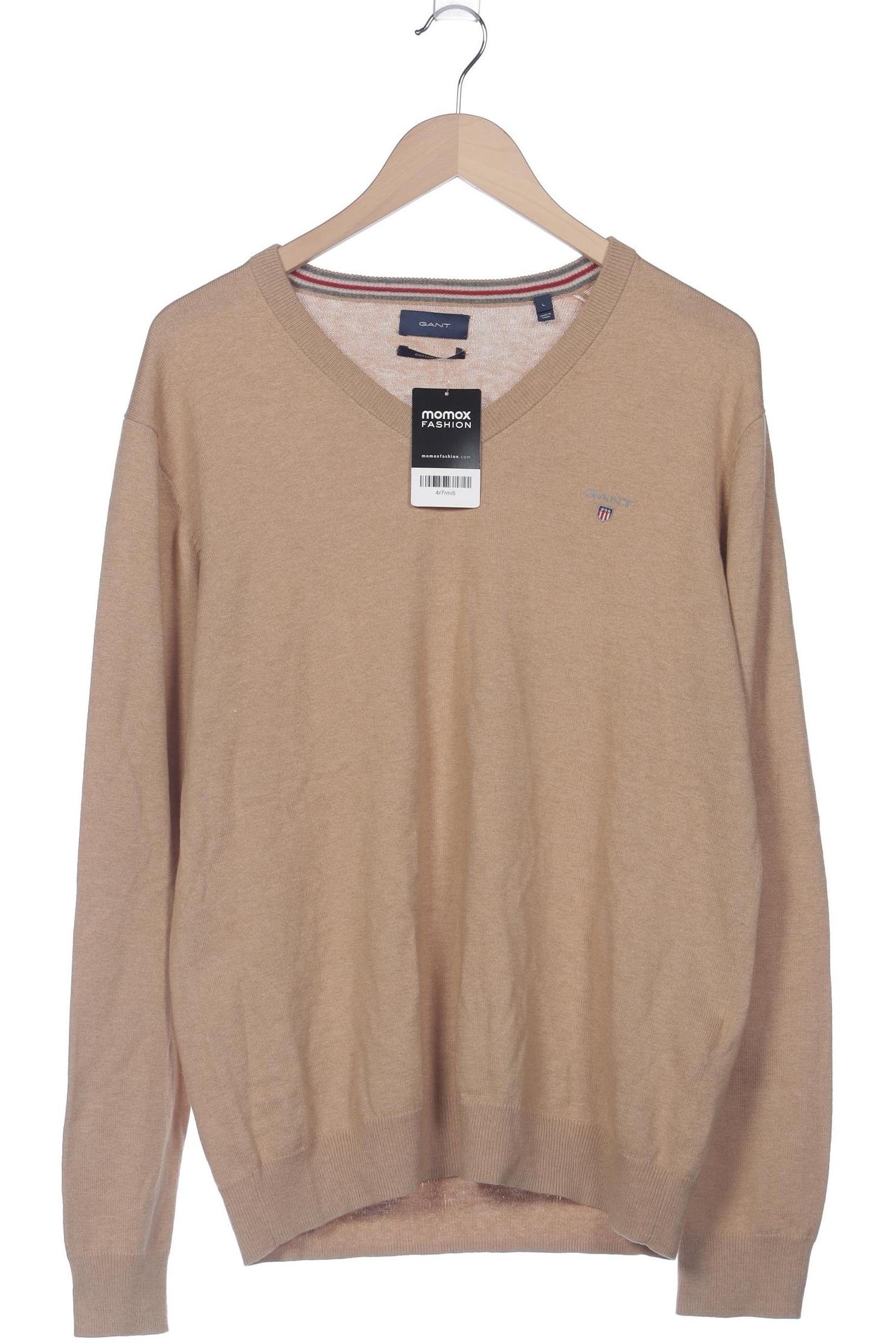 

Gant Herren Pullover, beige, Gr. 52