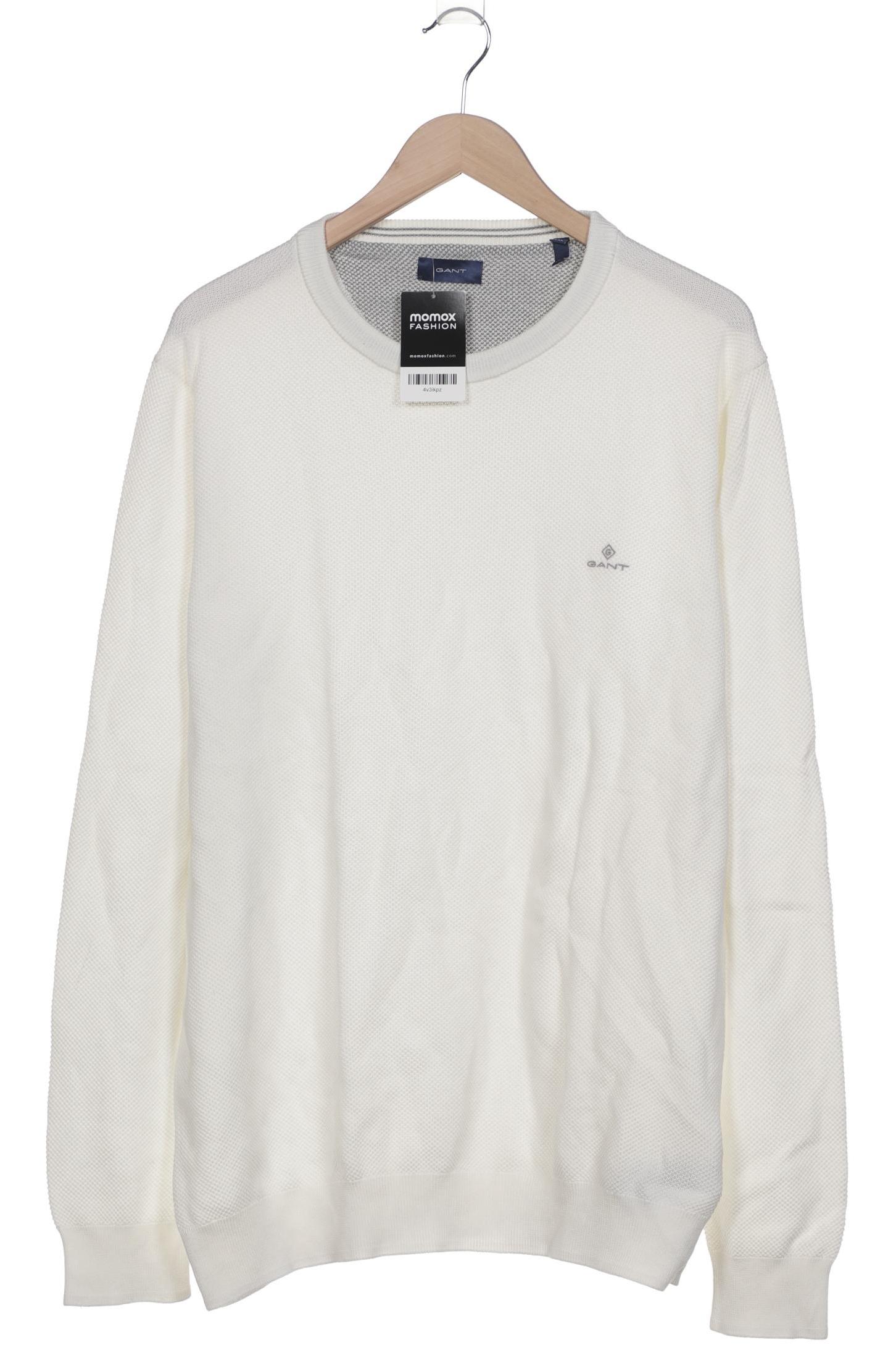 

Gant Herren Pullover, cremeweiß, Gr. 56