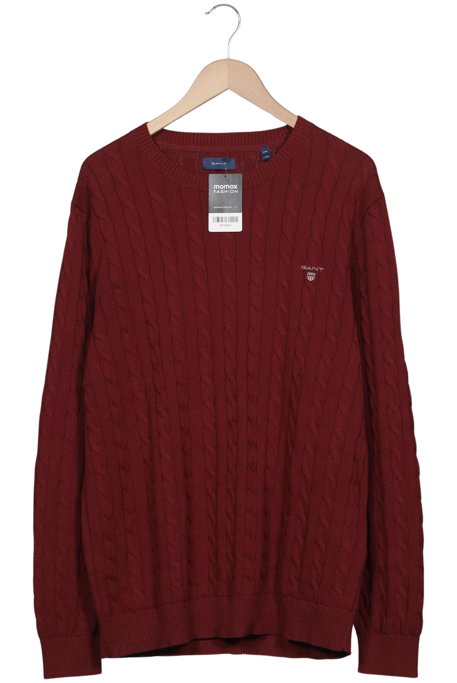 

Gant Herren Pullover, bordeaux, Gr. 56