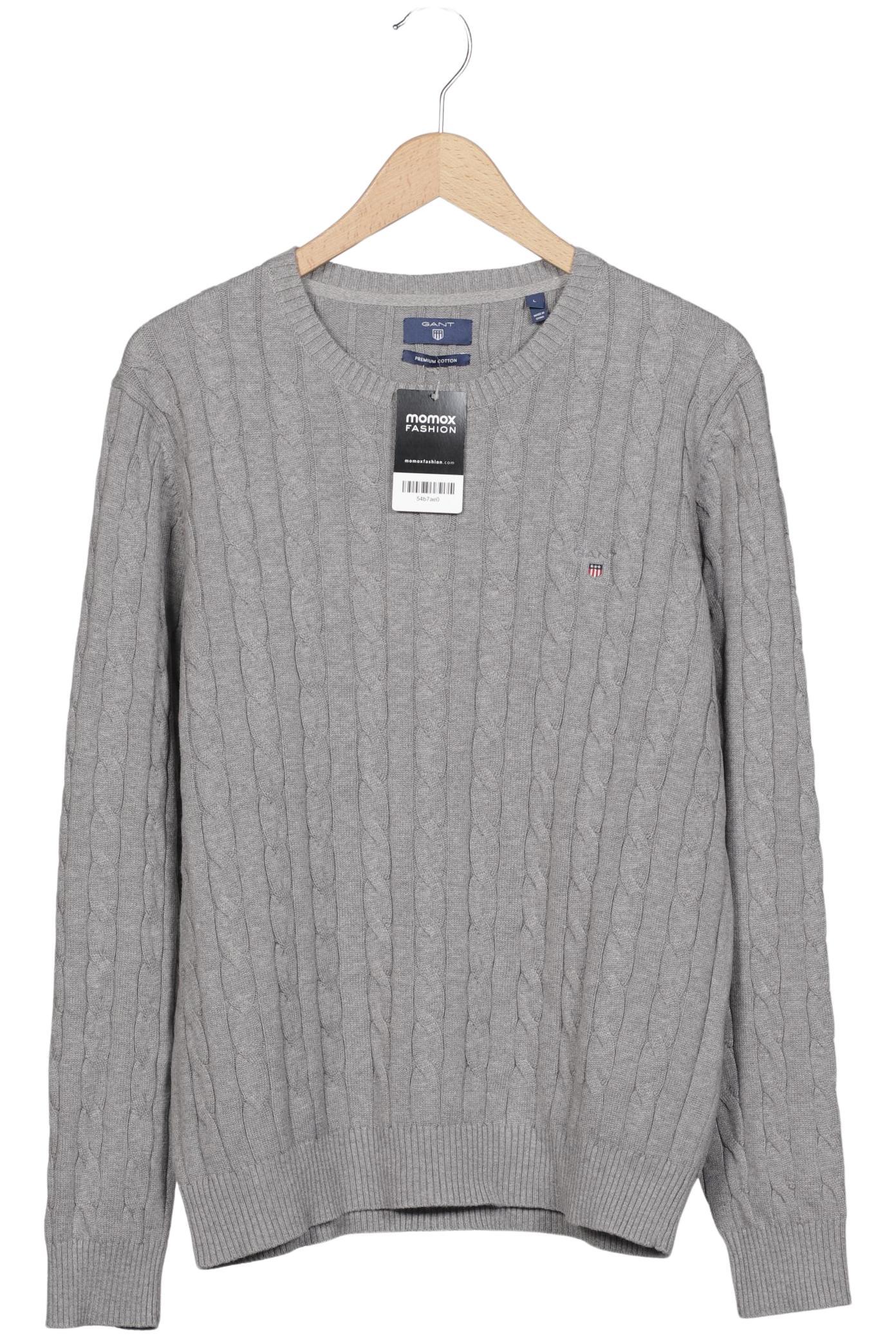 

Gant Herren Pullover, grau, Gr. 52