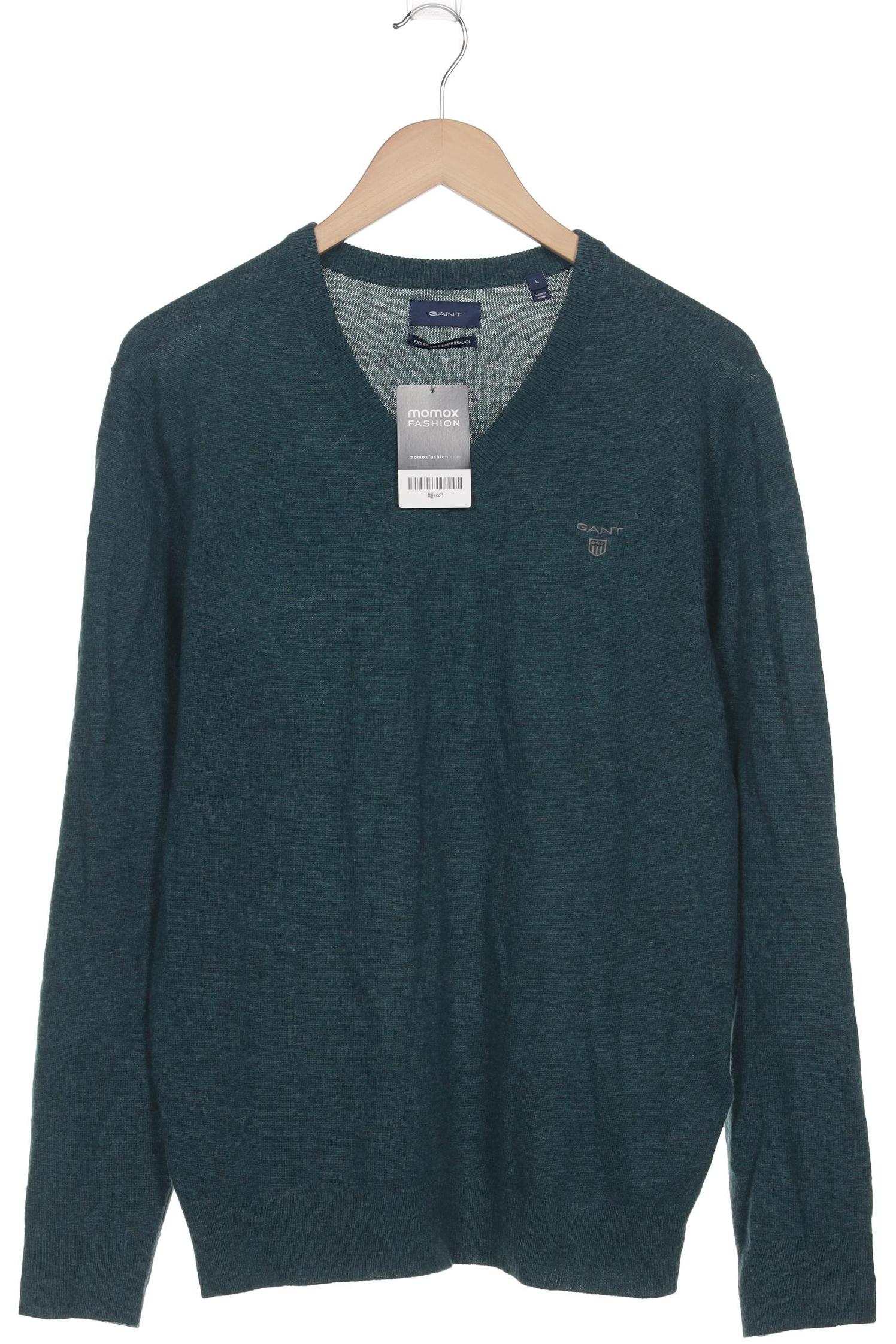 

Gant Herren Pullover, türkis, Gr. 52