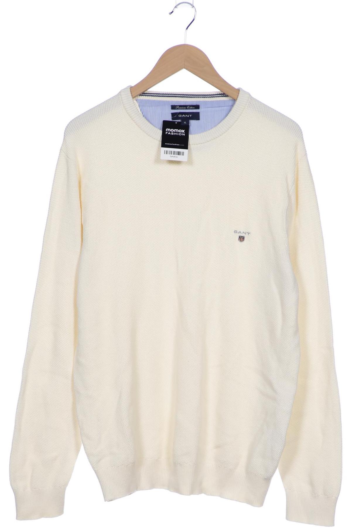 

Gant Herren Pullover, cremeweiß, Gr. 54