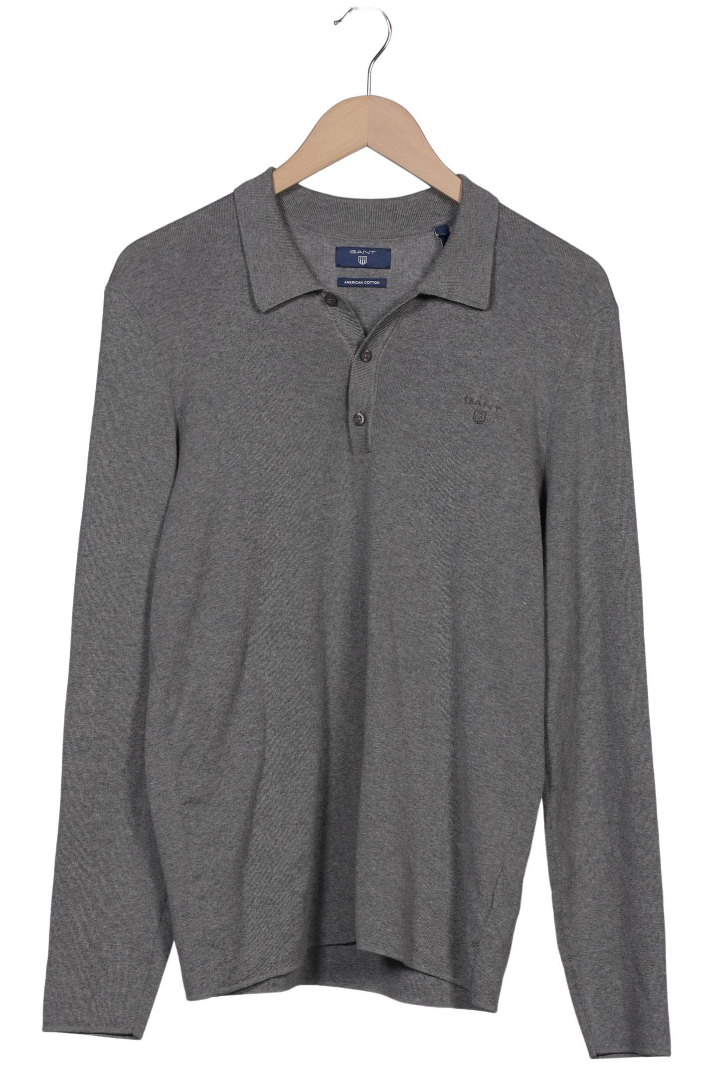 

Gant Herren Pullover, grau, Gr. 48