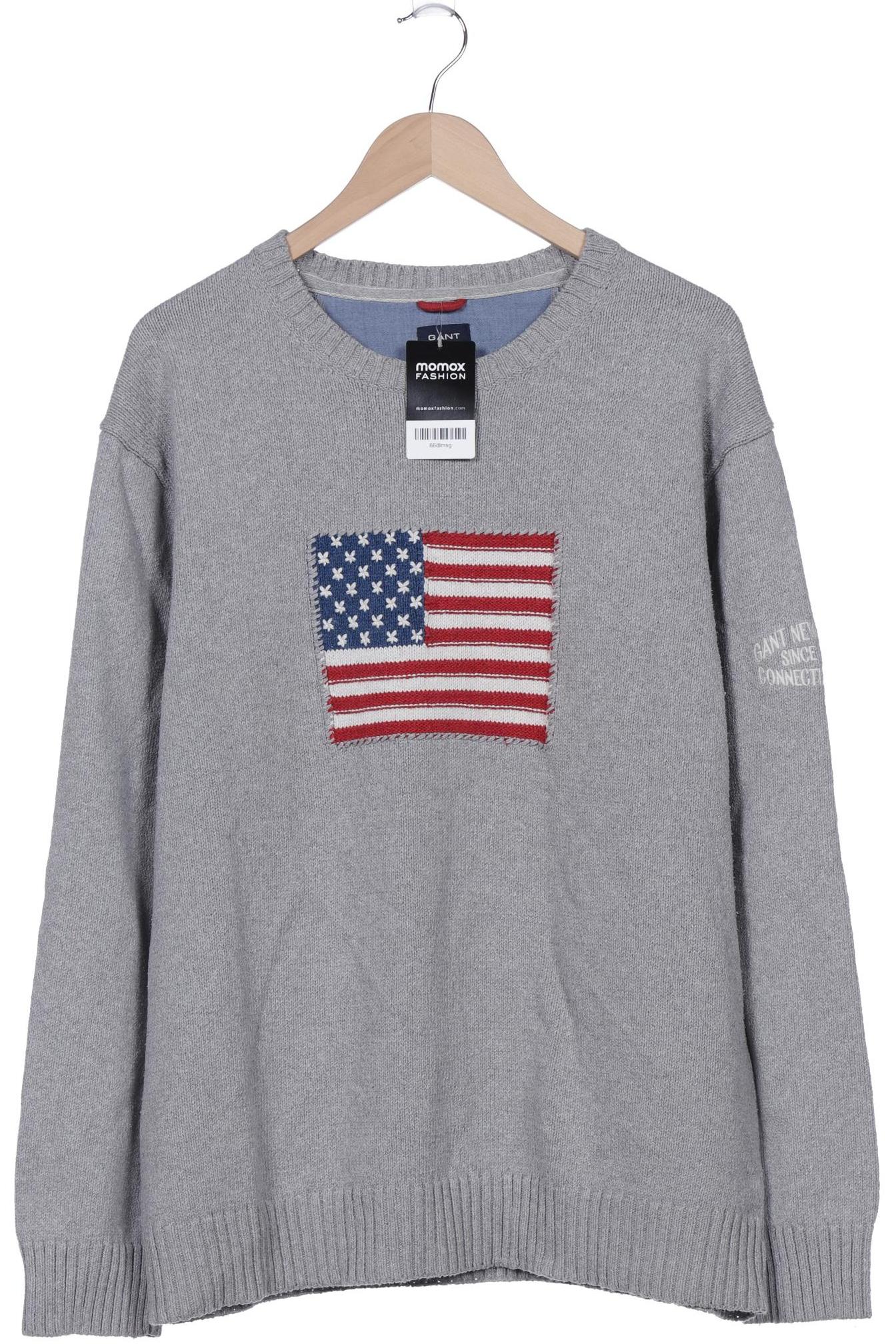 

Gant Herren Pullover, grau, Gr. 56