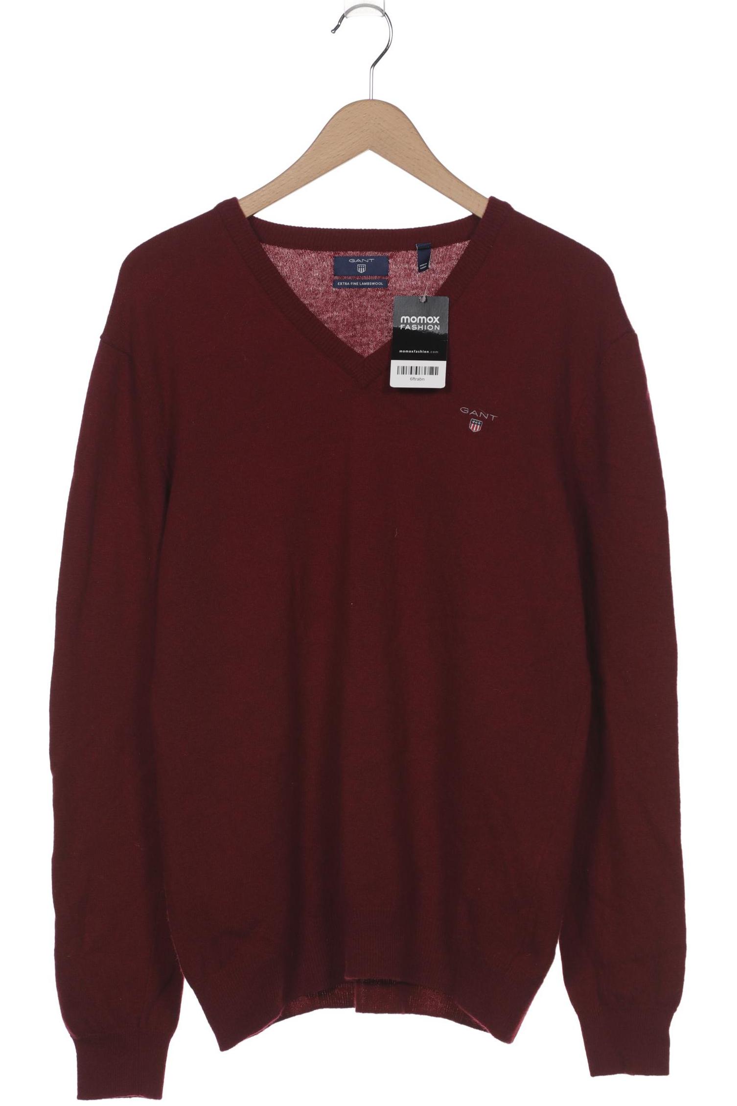 

Gant Herren Pullover, bordeaux, Gr. 52