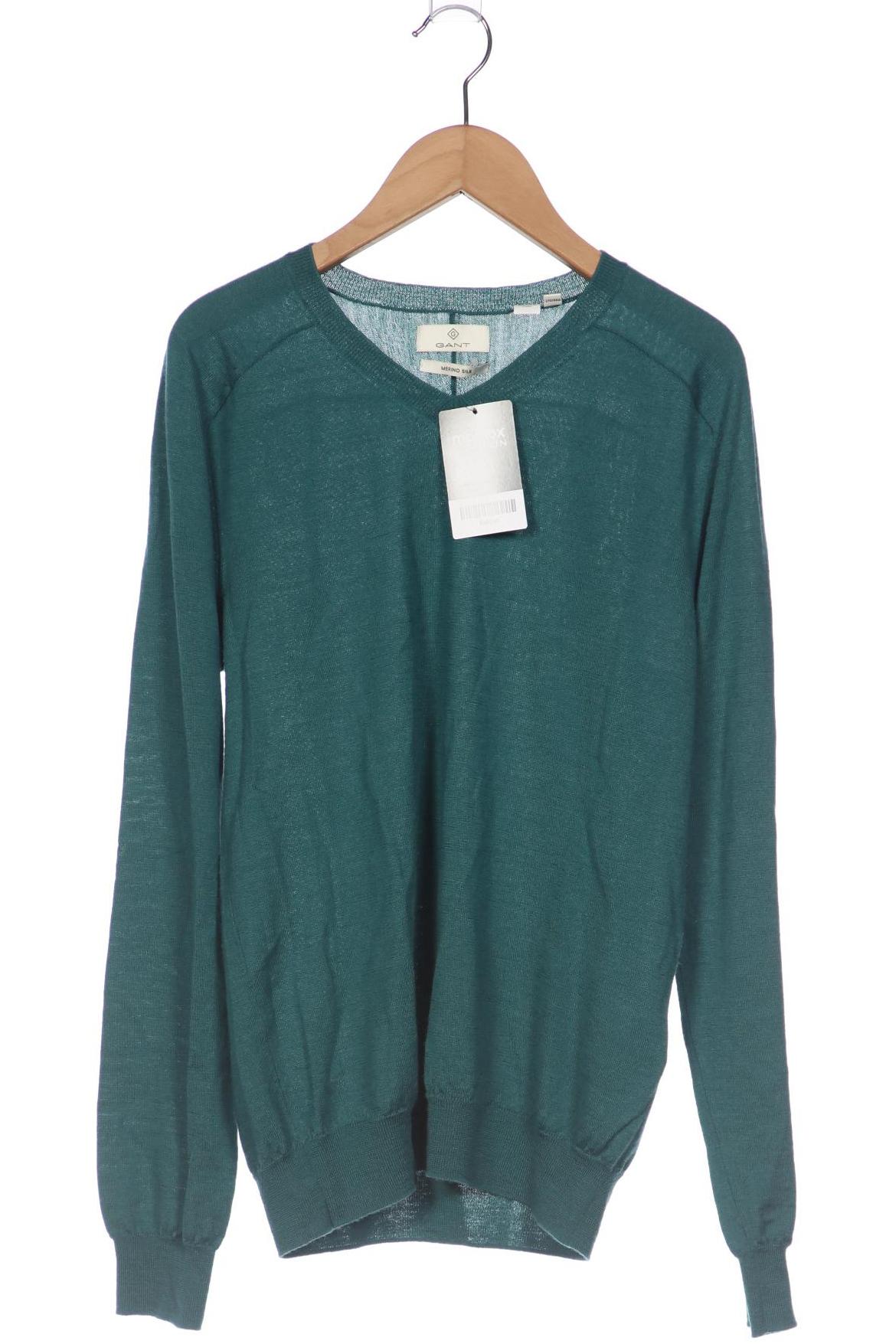 

Gant Herren Pullover, türkis, Gr. 46