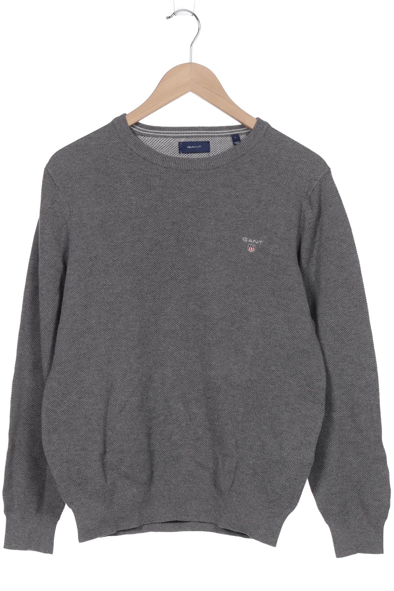 

GANT Herren Pullover, grau