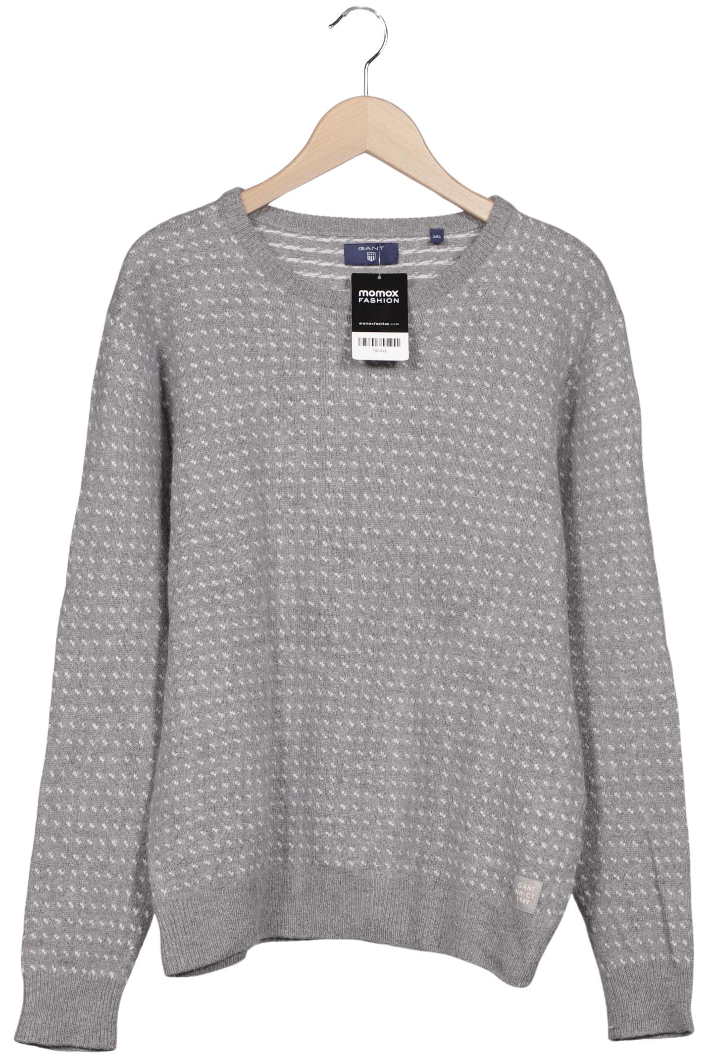 

Gant Herren Pullover, grau, Gr. 56