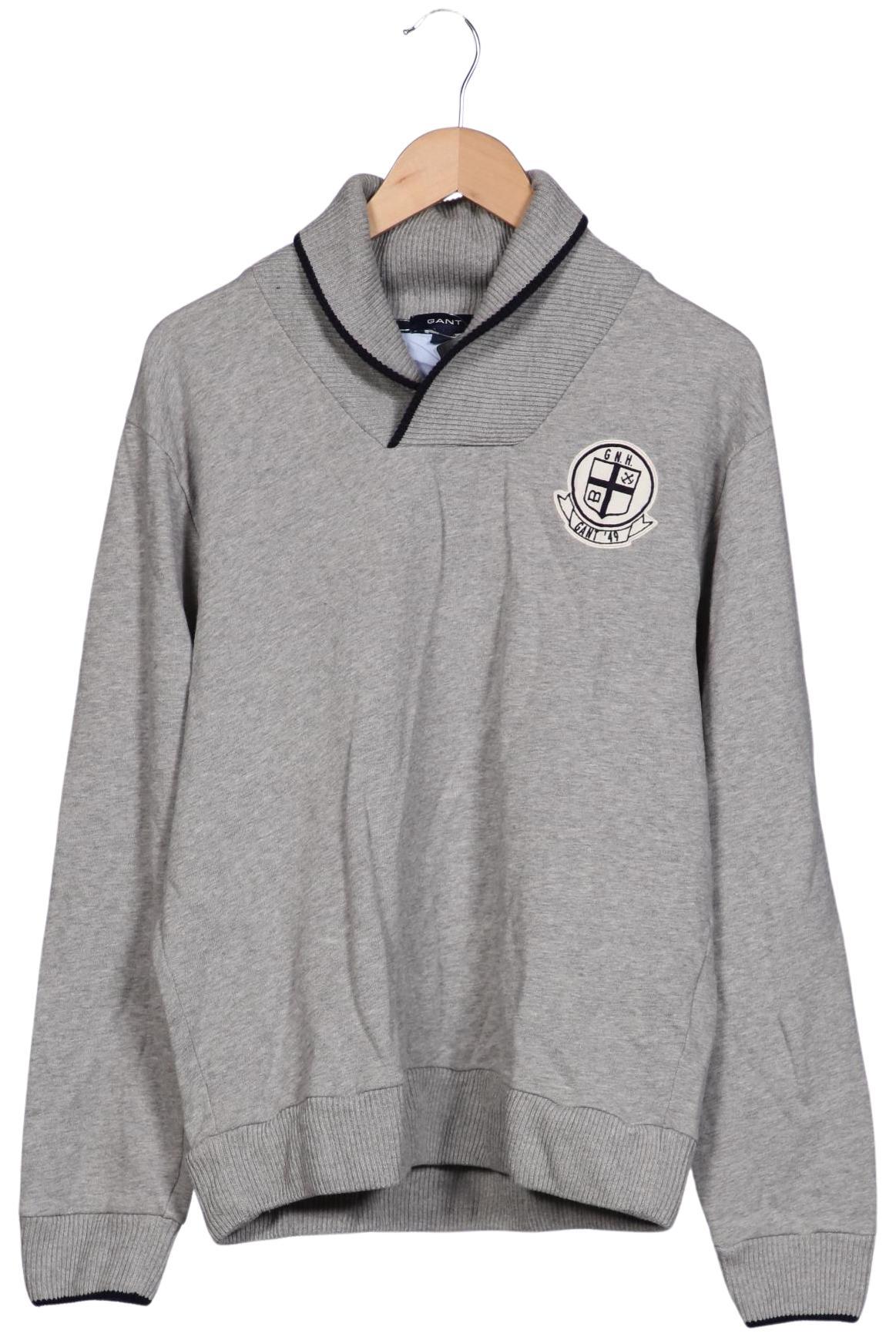 

Gant Herren Pullover, grau, Gr. 52