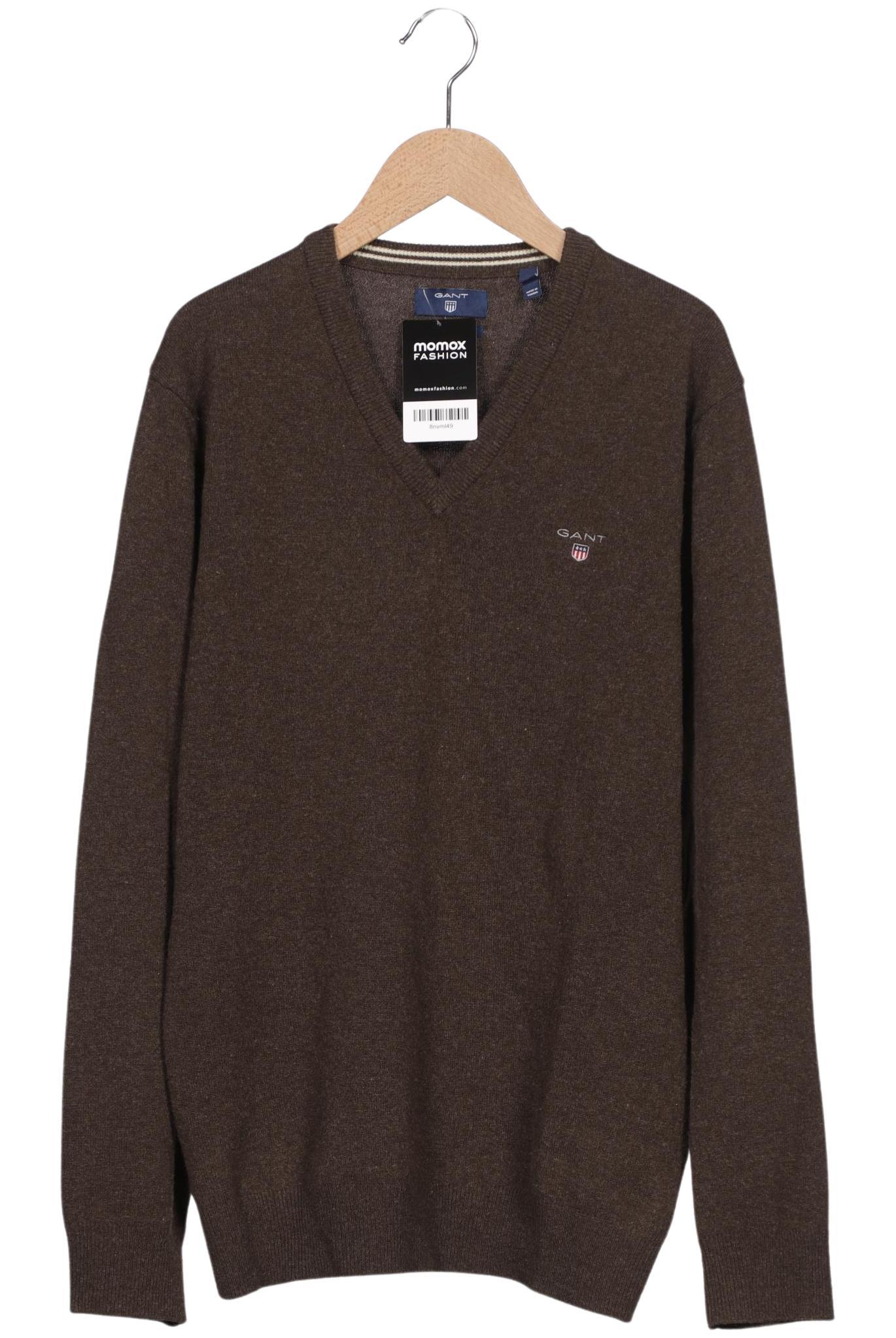 

Gant Herren Pullover, braun, Gr. 48