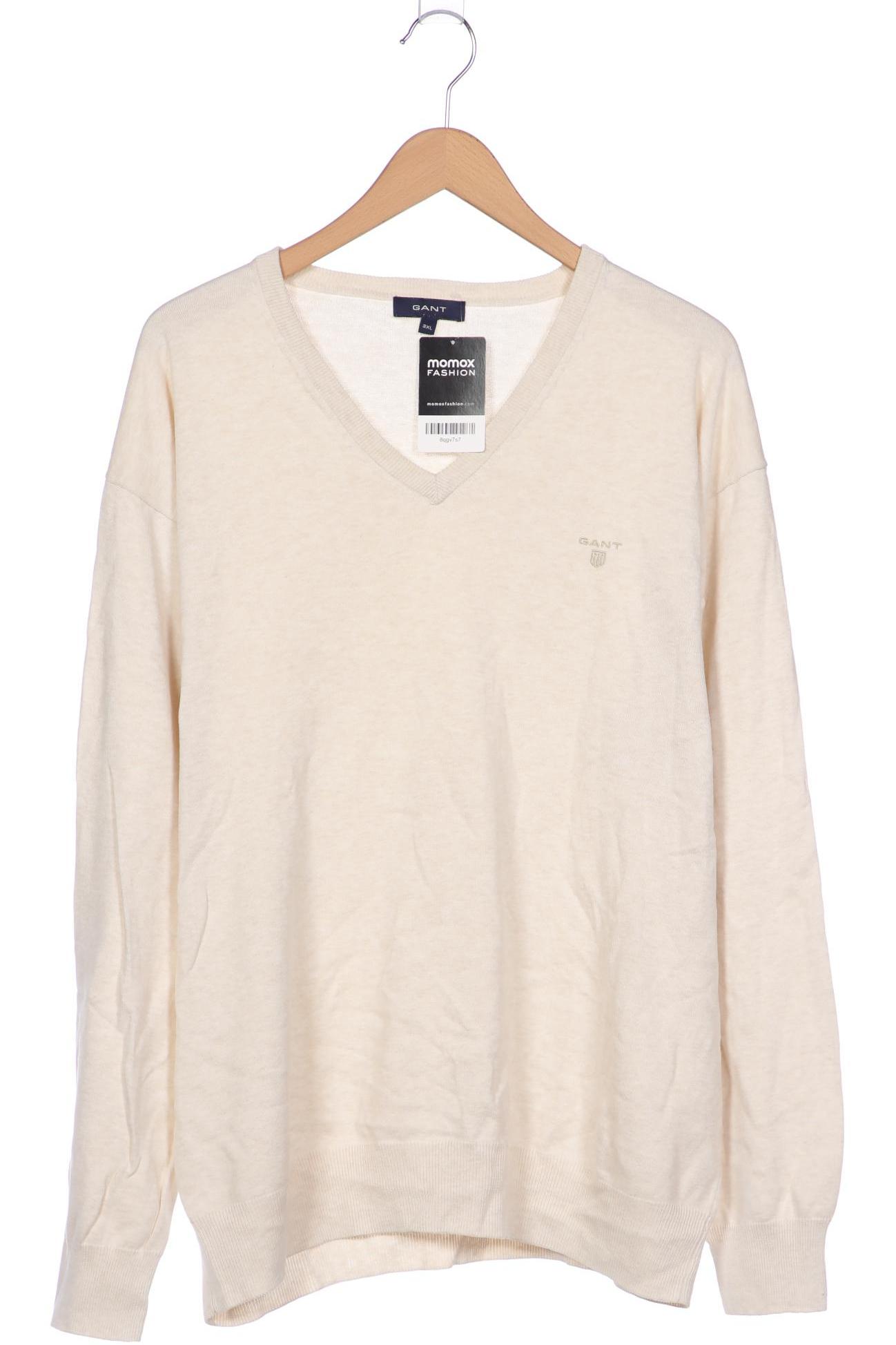 

Gant Herren Pullover, cremeweiß, Gr. 58