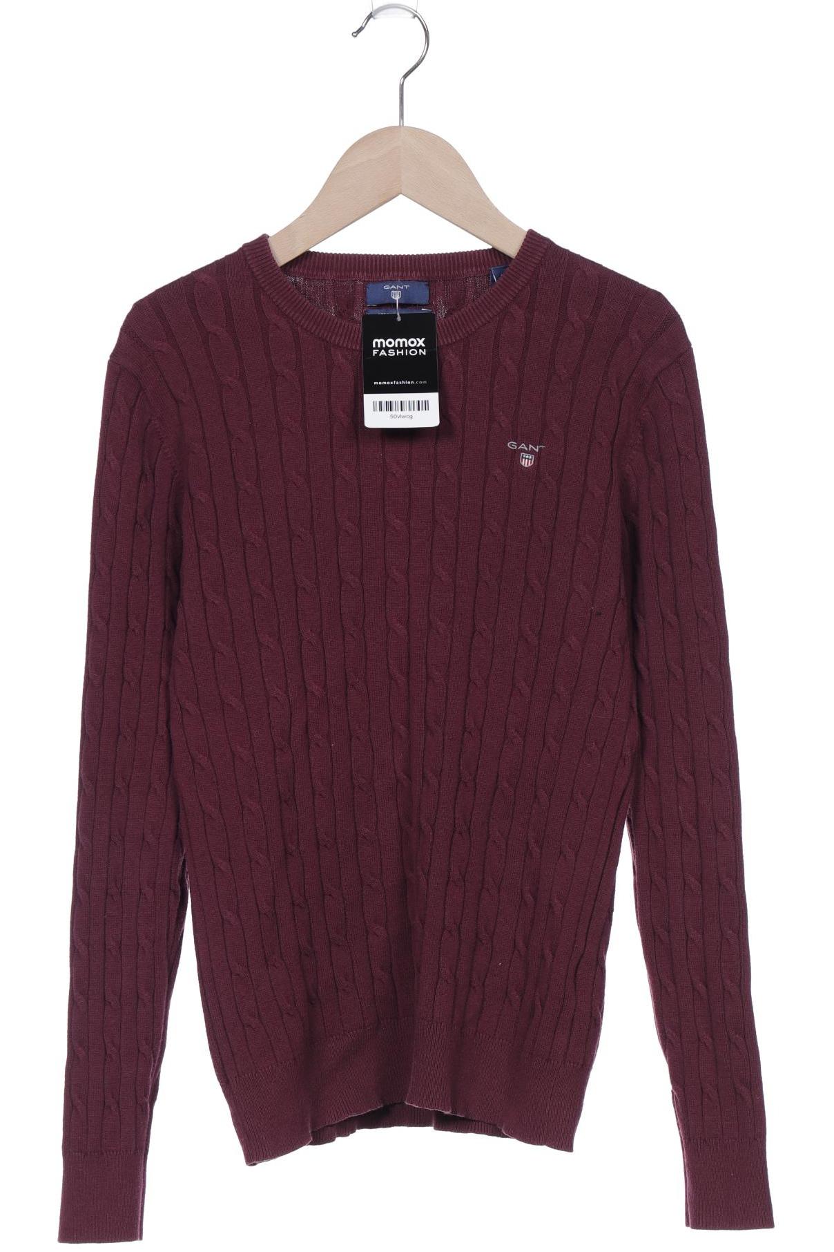 

Gant Herren Pullover, bordeaux, Gr. 48