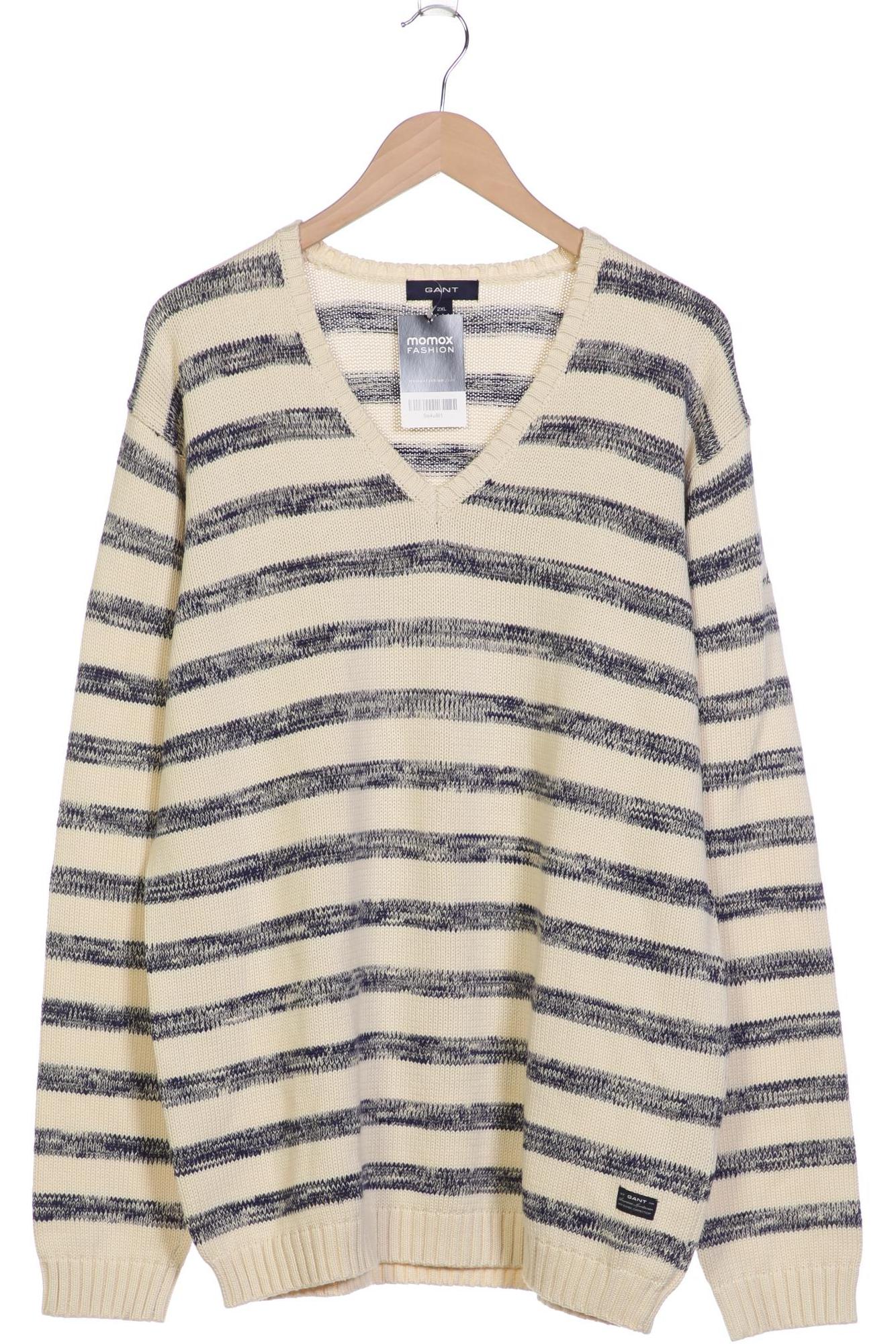 

Gant Herren Pullover, cremeweiß, Gr. 56