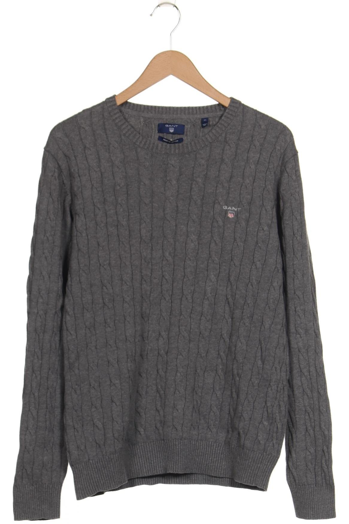 

Gant Herren Pullover, grau, Gr. 54