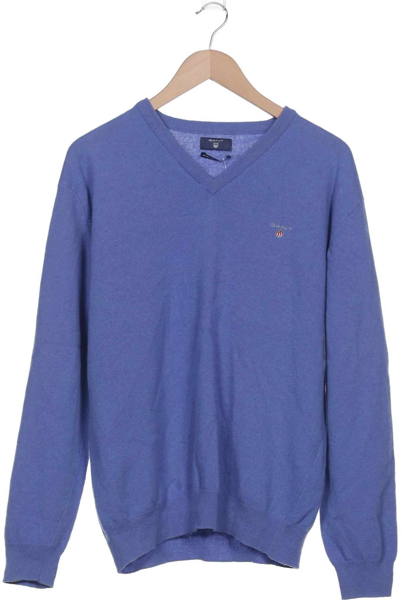 

Gant Herren Pullover, blau, Gr. 48