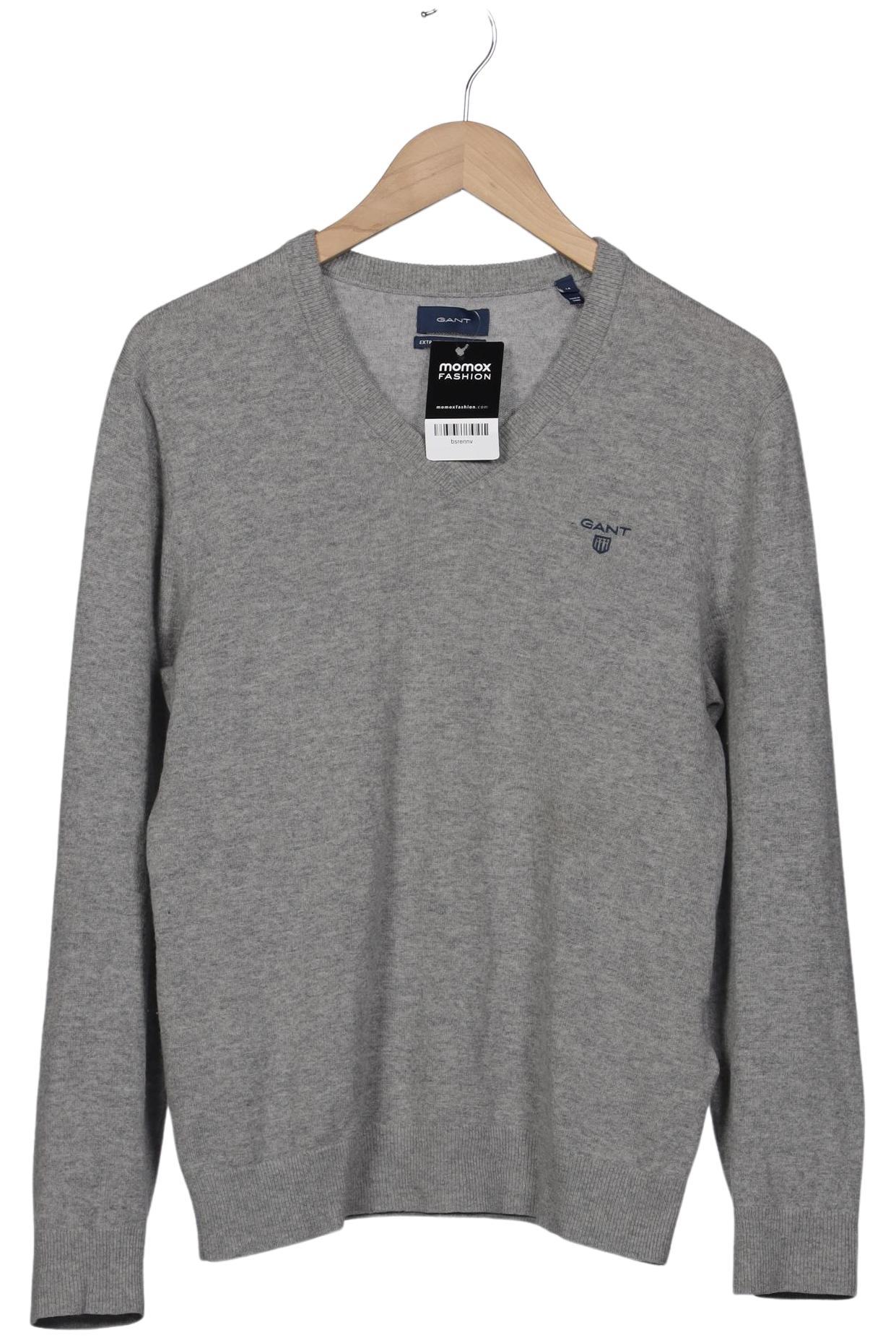 

Gant Herren Pullover, grau, Gr. 48