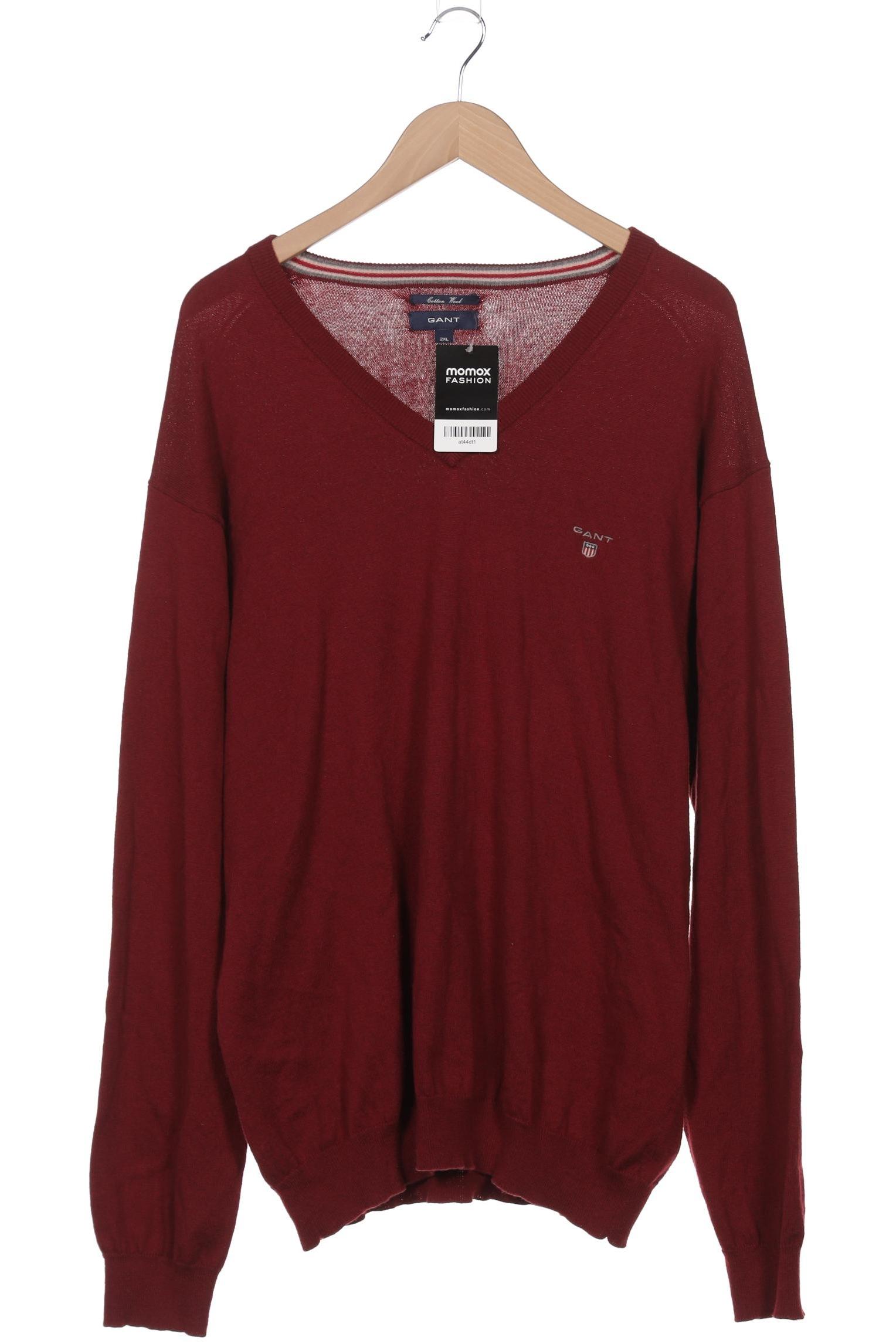

Gant Herren Pullover, bordeaux, Gr. 56