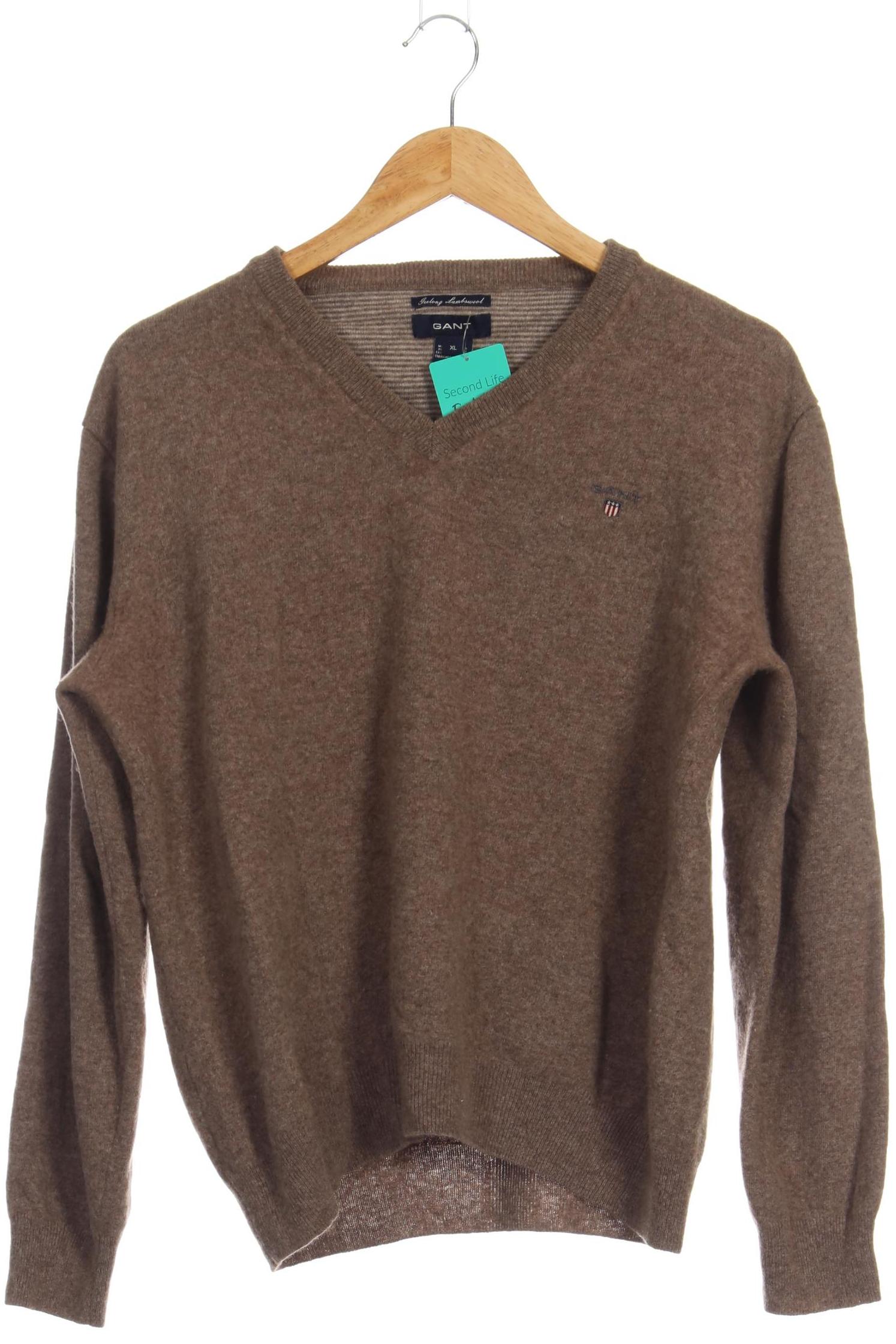 

Gant Herren Pullover, braun, Gr. 54