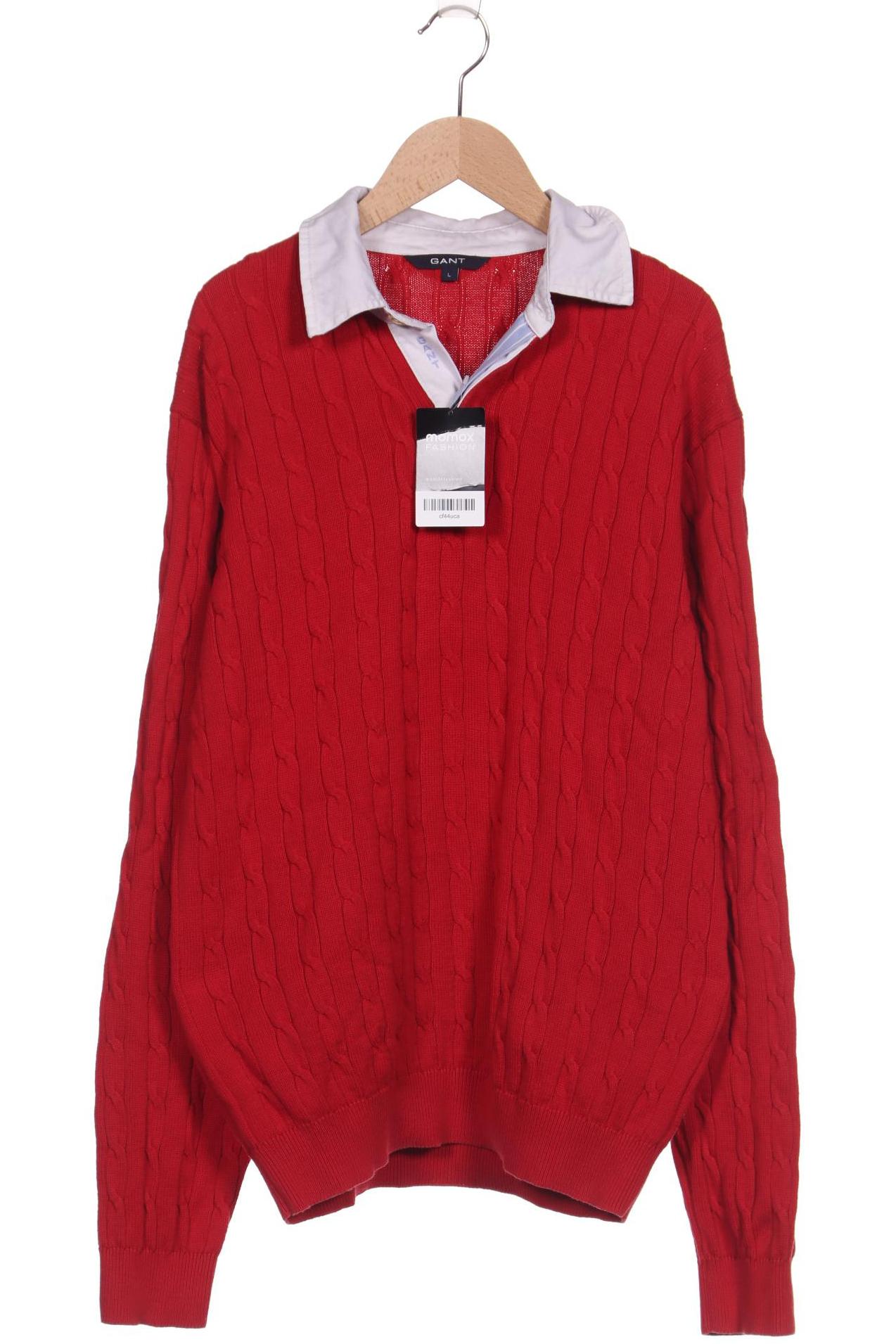 

Gant Herren Pullover, rot, Gr. 52