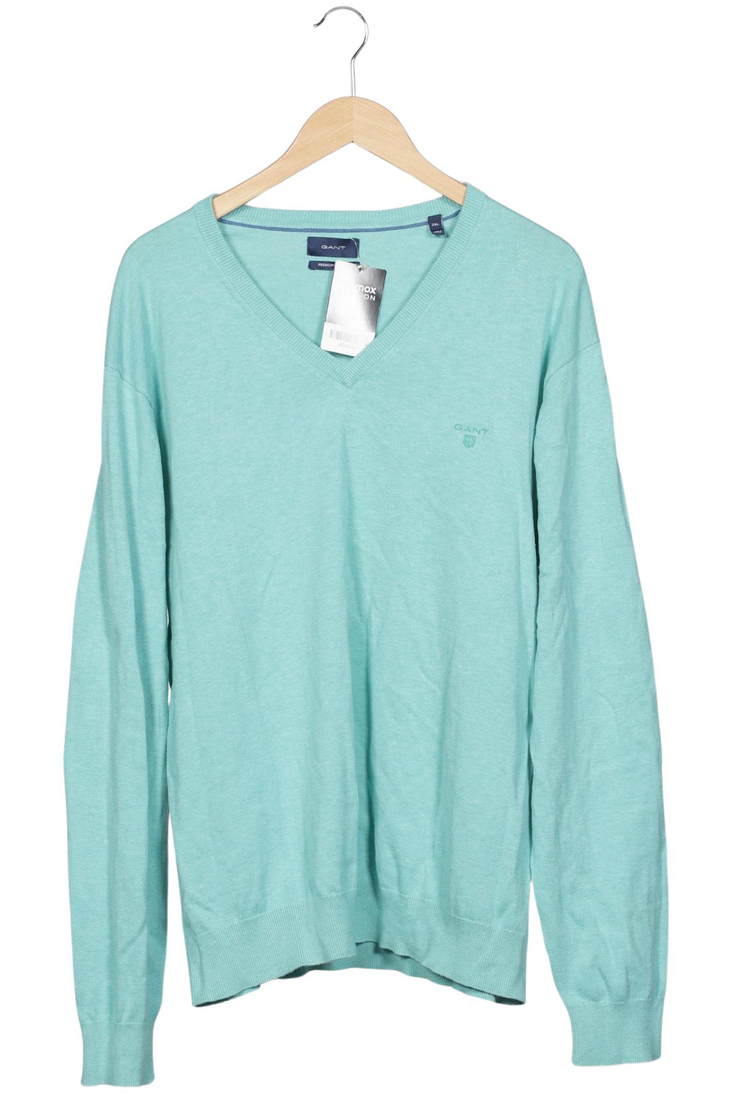 Thumbnail - Gant Herren Pullover, türkis, Gr. 56