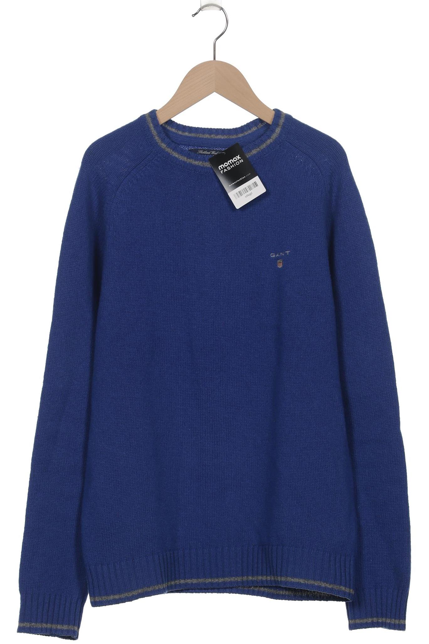 

Gant Herren Pullover, blau, Gr. 48