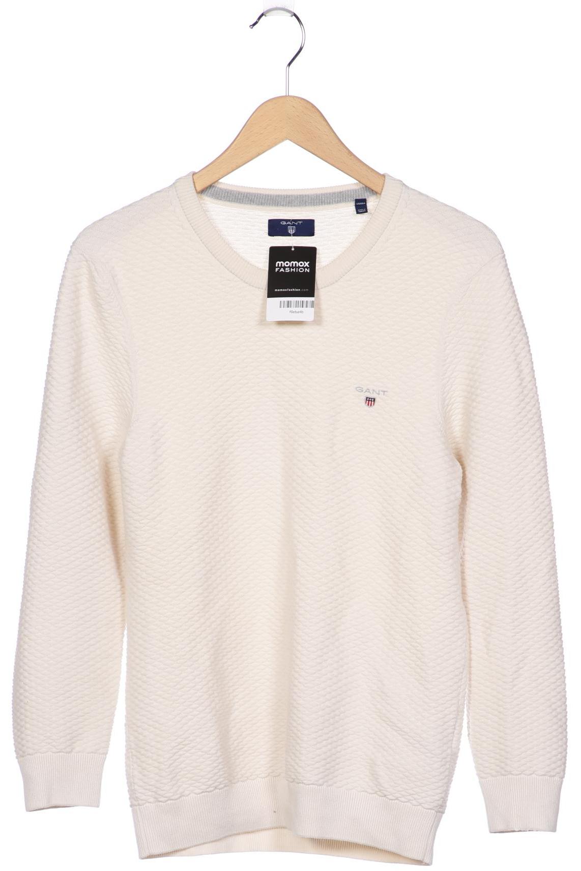 

Gant Herren Pullover, cremeweiß, Gr. 46