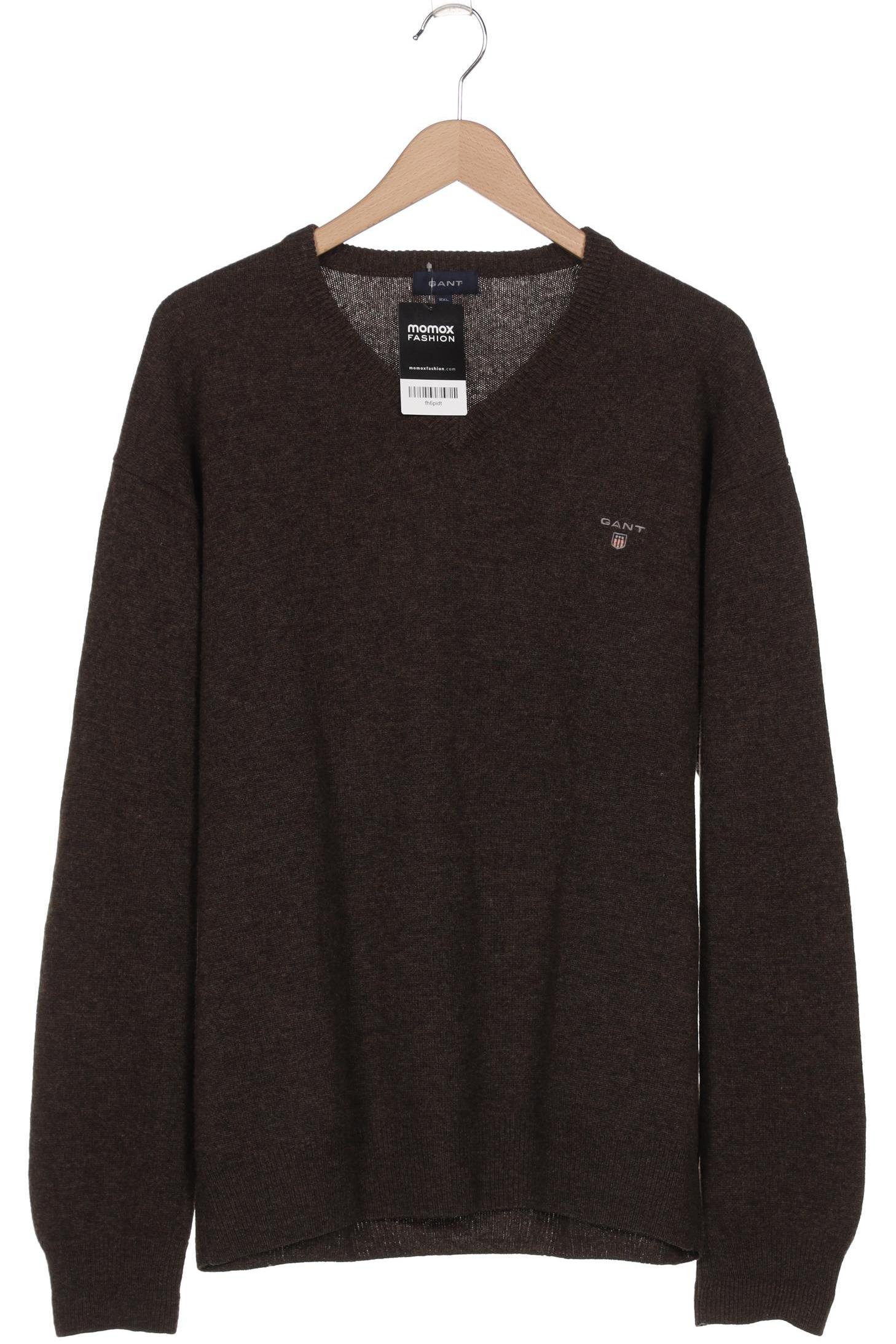 

Gant Herren Pullover, braun, Gr. 56