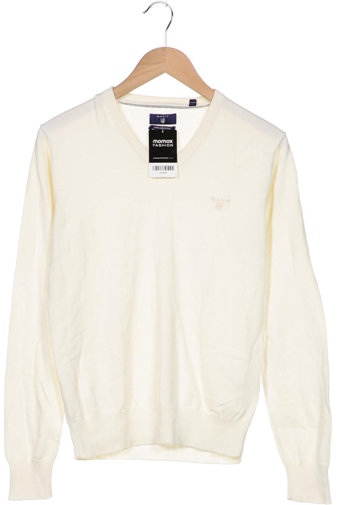 

Gant Herren Pullover, cremeweiß, Gr. 46