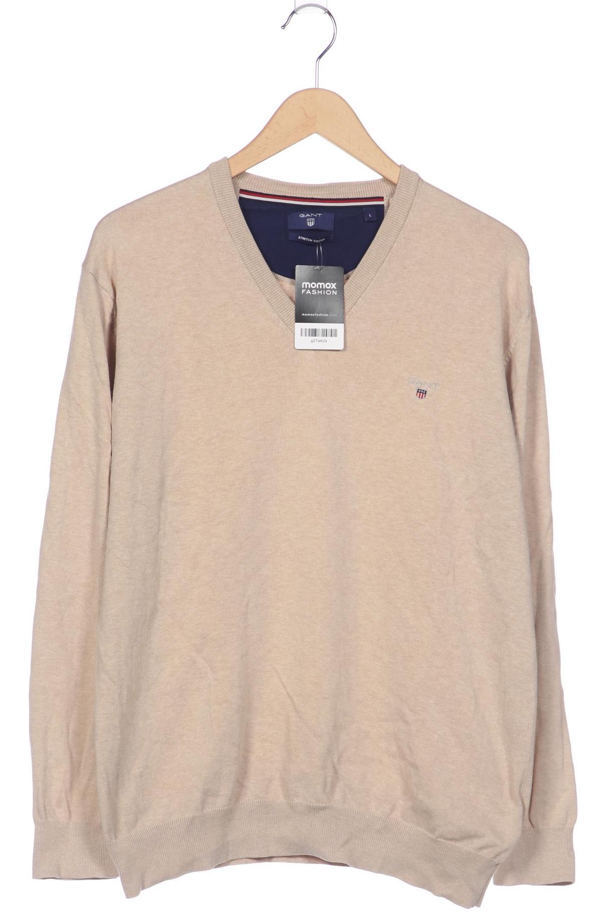 

Gant Herren Pullover, beige, Gr. 52