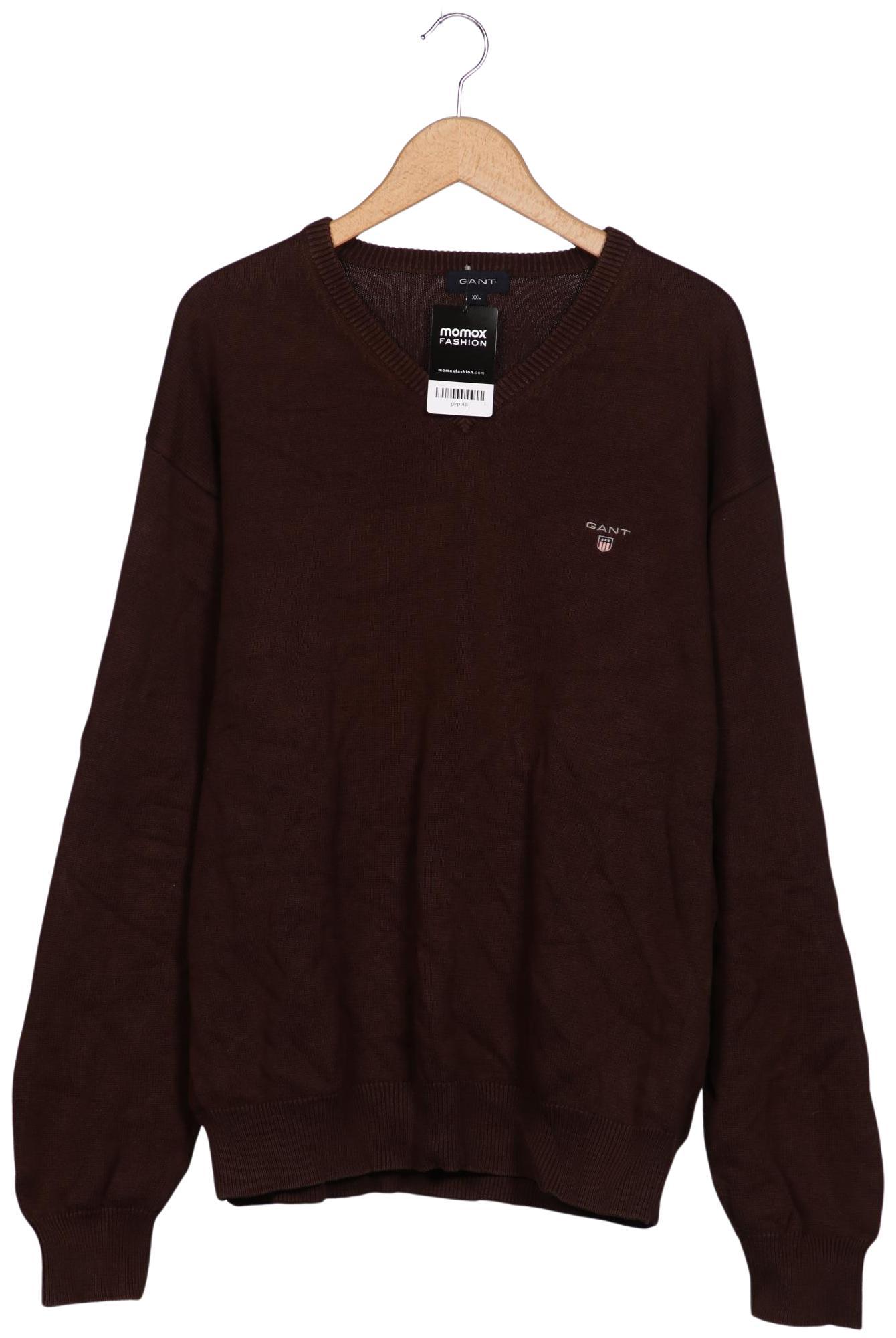 

Gant Herren Pullover, braun, Gr. 56