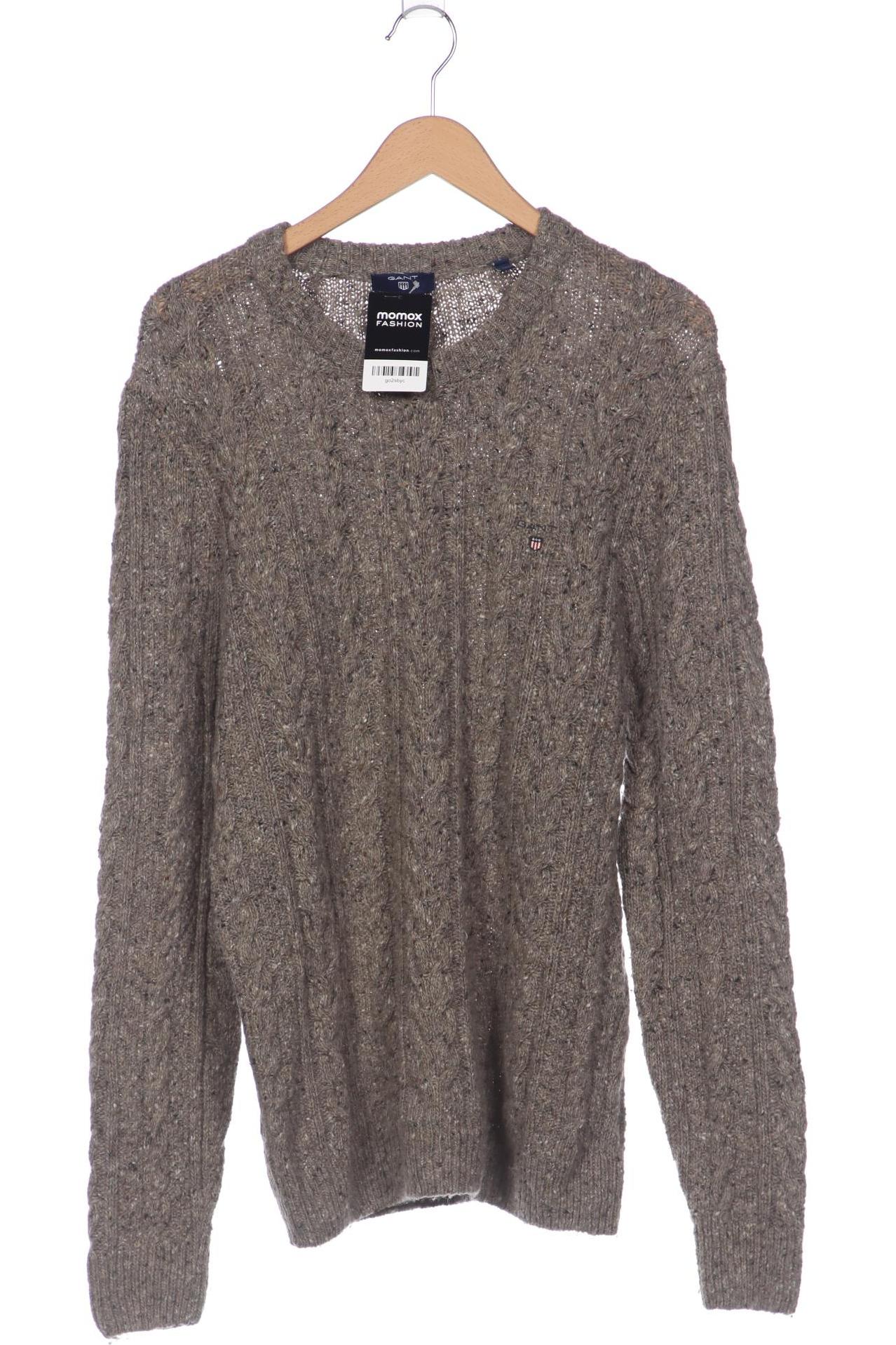 

Gant Herren Pullover, braun, Gr. 52