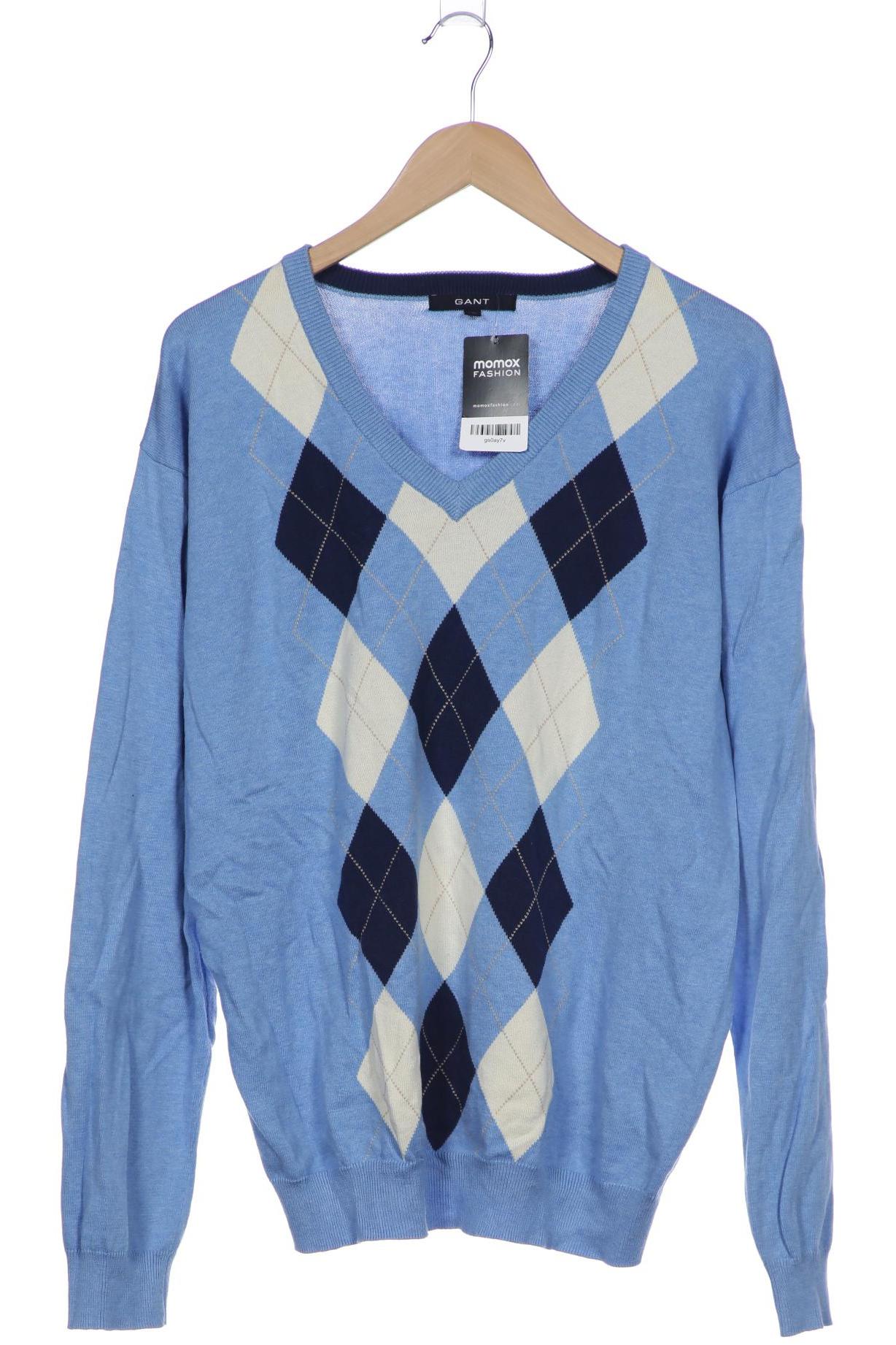 

Gant Herren Pullover, blau, Gr. 54