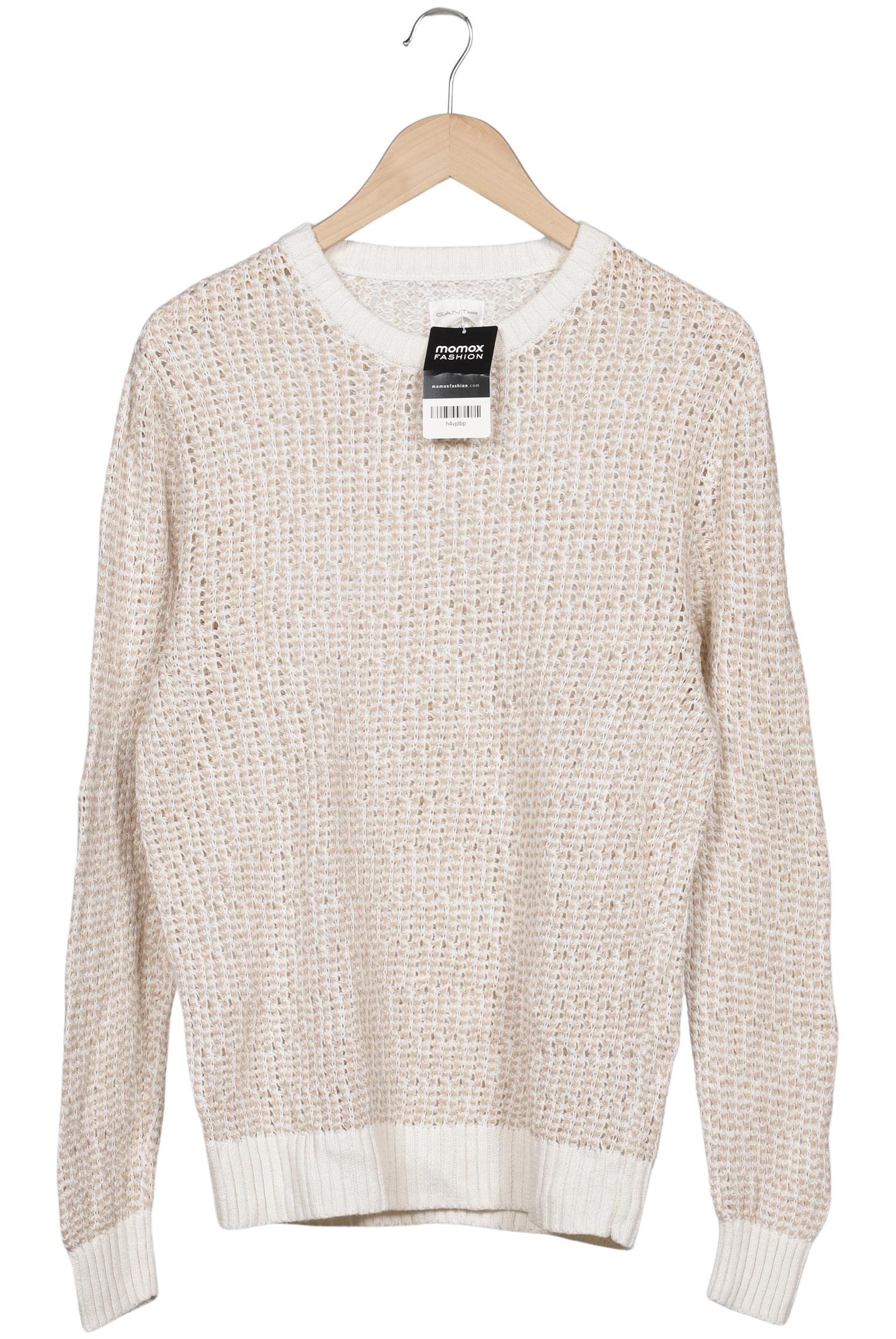 

Gant Herren Pullover, cremeweiß, Gr. 48