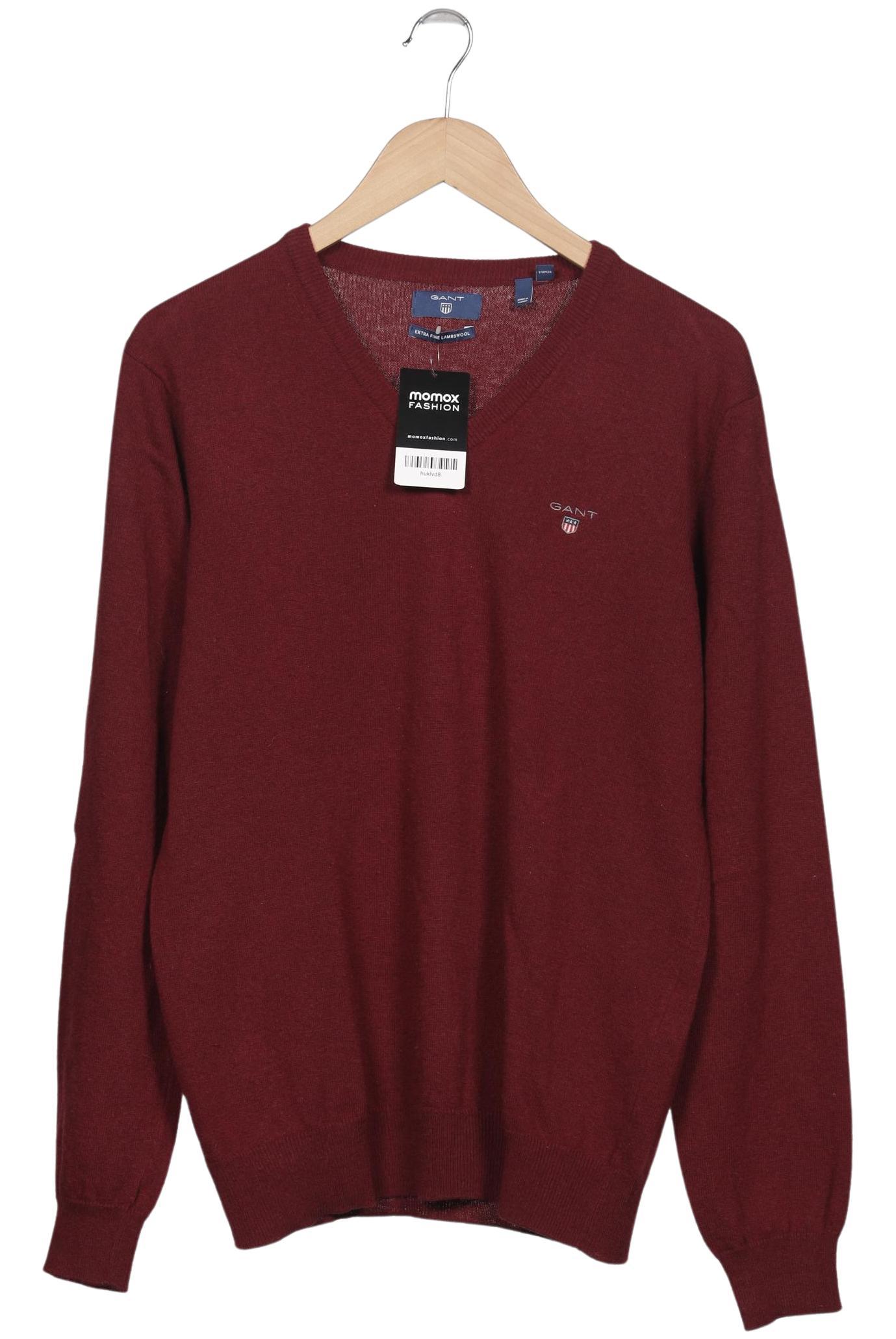 

Gant Herren Pullover, bordeaux, Gr. 48
