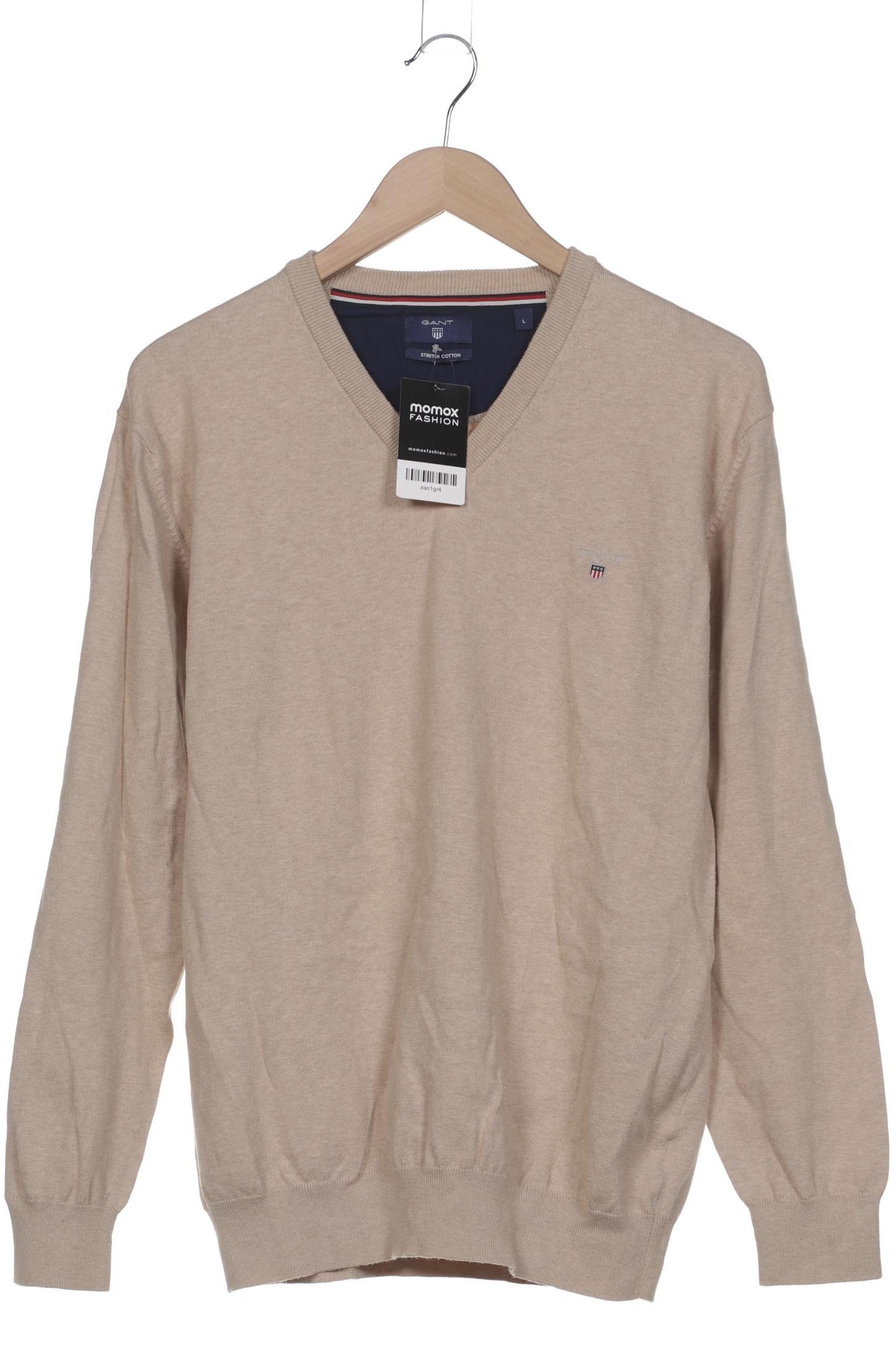 

Gant Herren Pullover, beige, Gr. 52
