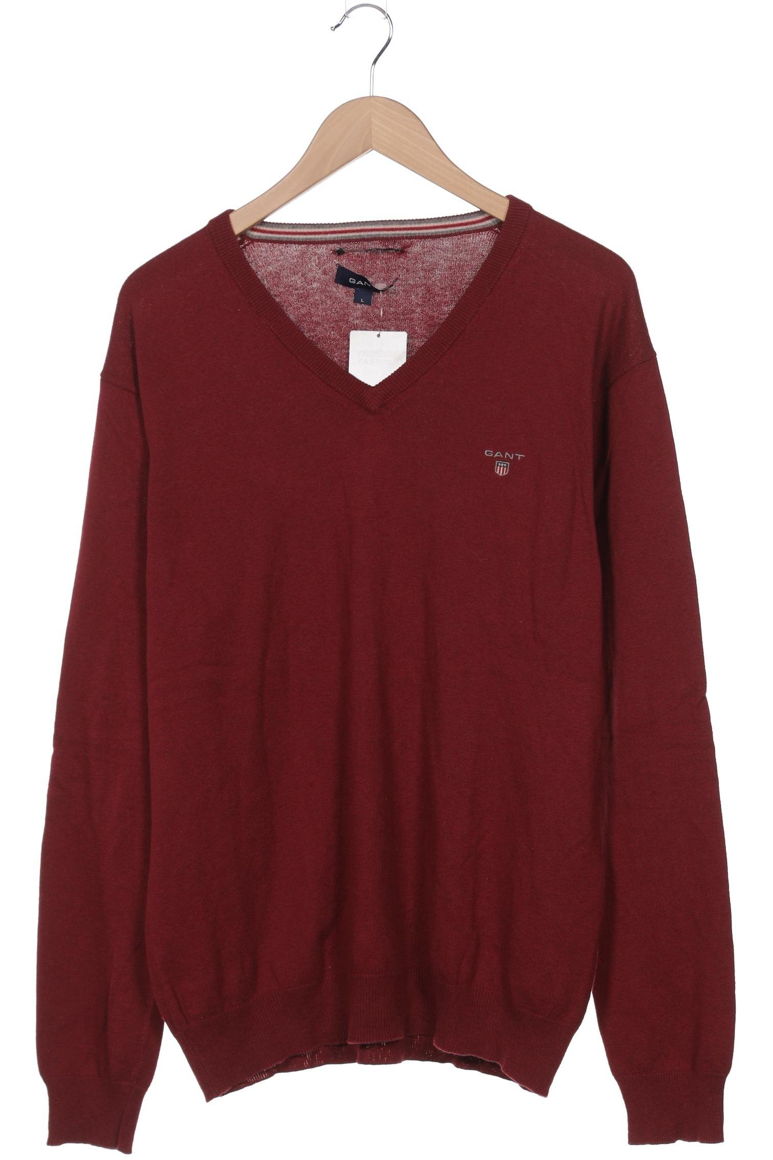 

Gant Herren Pullover, bordeaux, Gr. 52