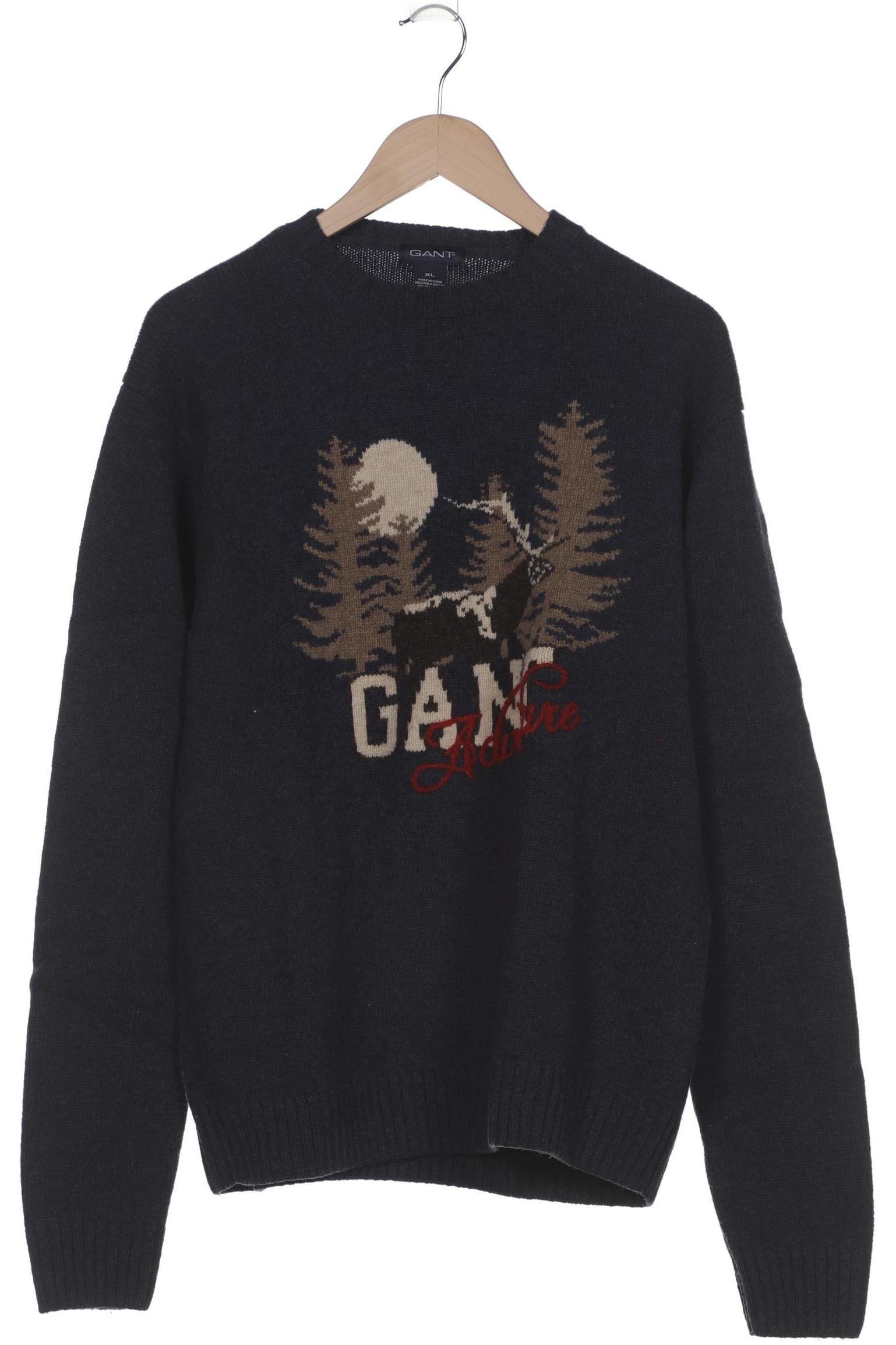 

Gant Herren Pullover, marineblau, Gr. 54