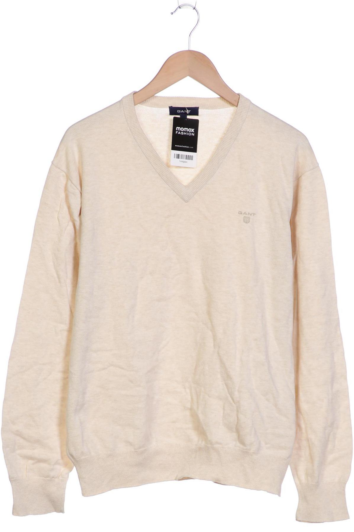 

Gant Herren Pullover, cremeweiß, Gr. 54