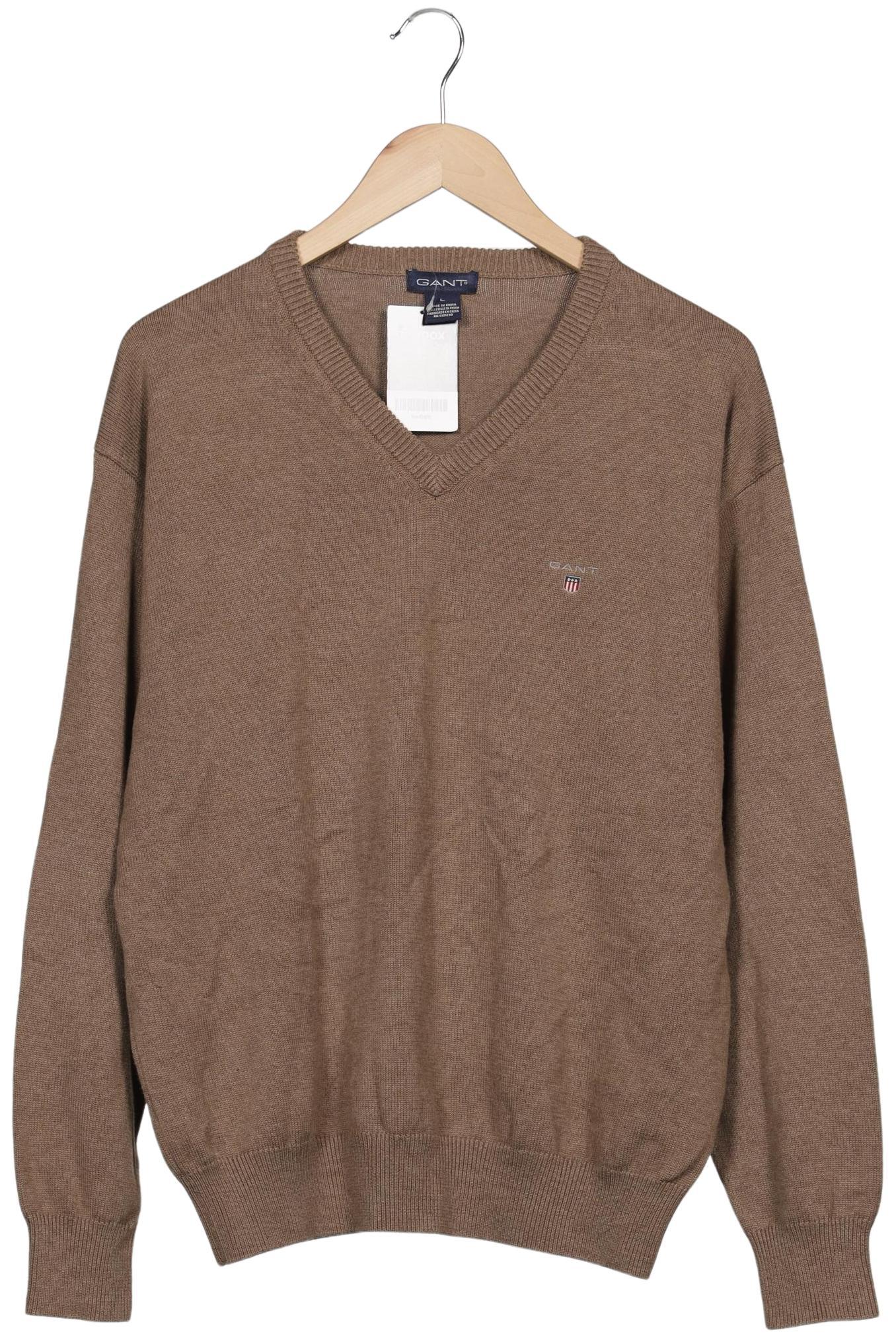 

Gant Herren Pullover, braun, Gr. 52