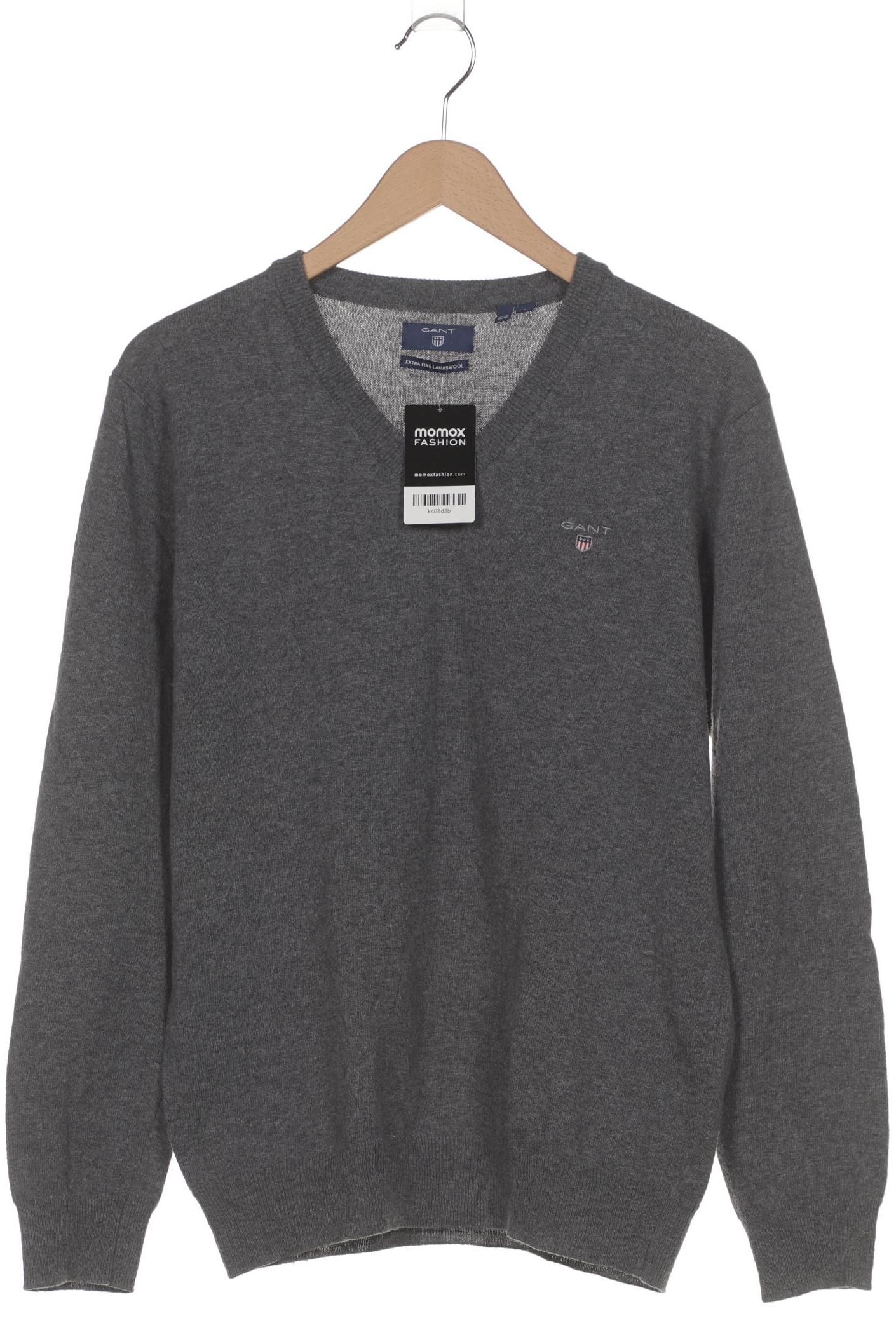 

Gant Herren Pullover, grau, Gr. 52