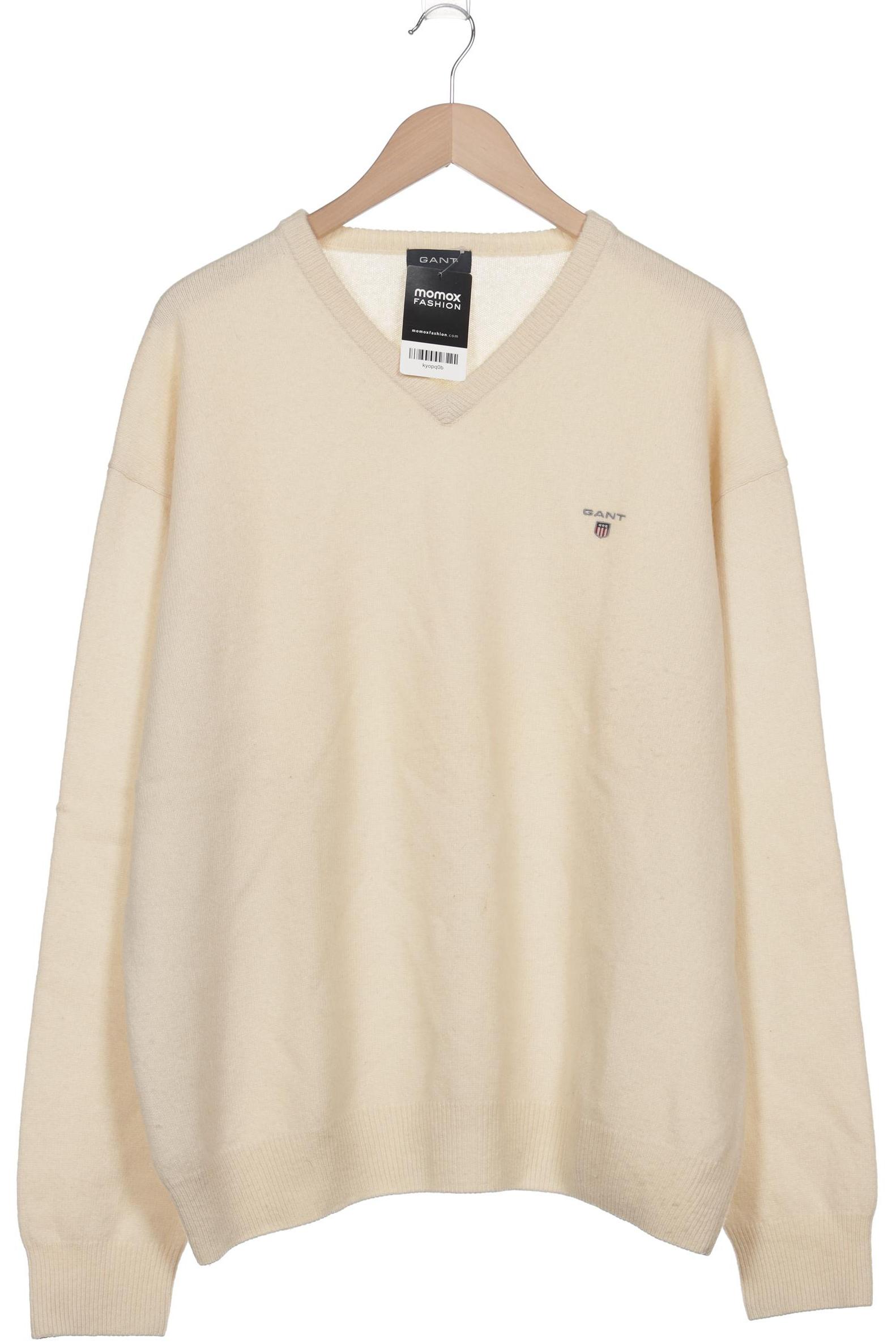 

Gant Herren Pullover, cremeweiß, Gr. 58