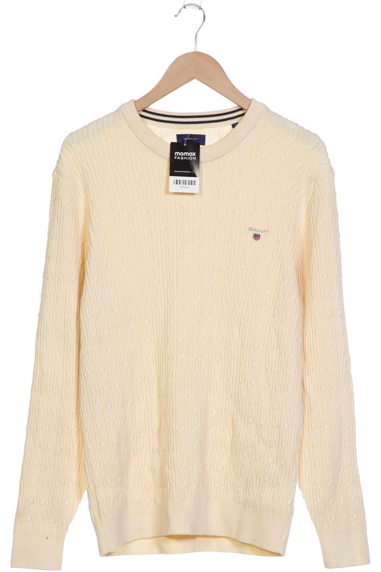

Gant Herren Pullover, cremeweiß, Gr. 52