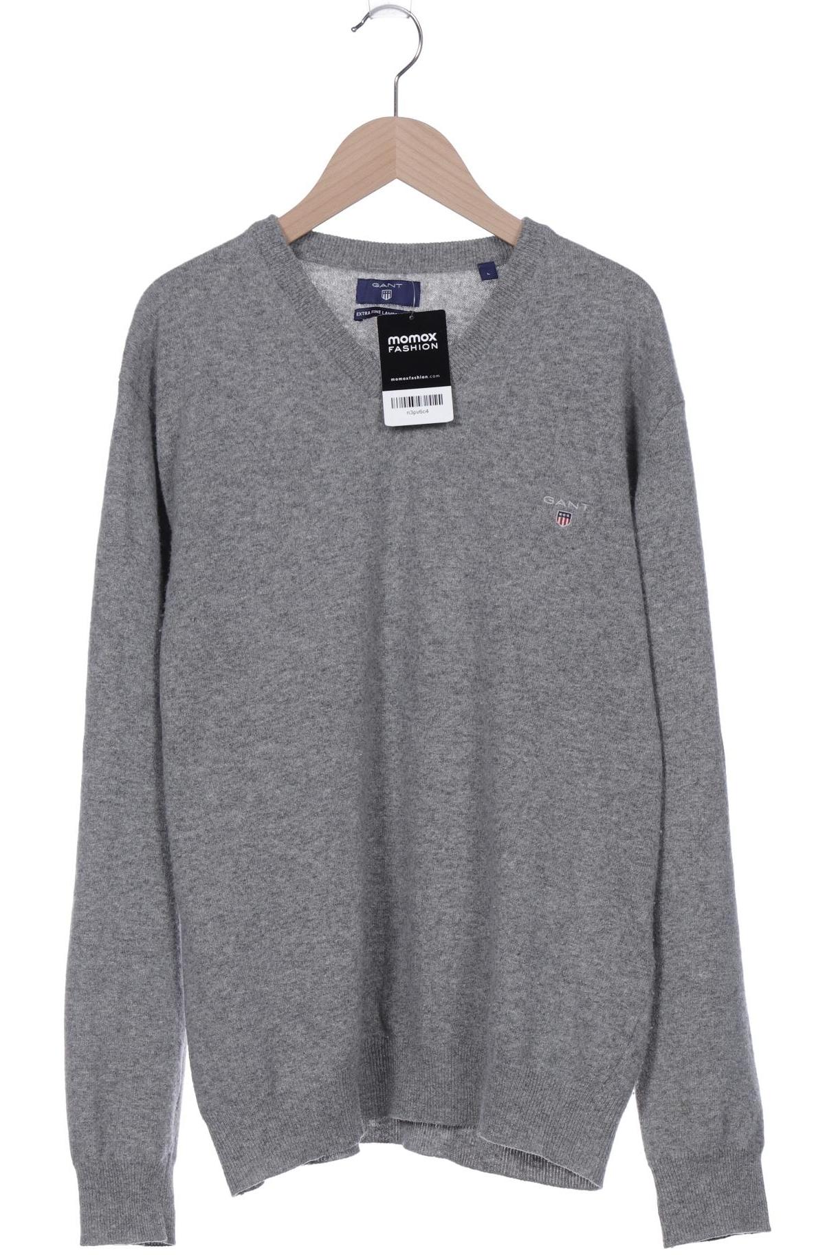 

Gant Herren Pullover, grau, Gr. 52