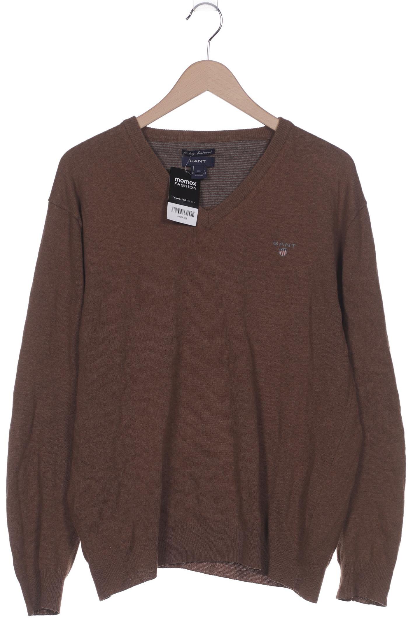 

Gant Herren Pullover, braun, Gr. 56