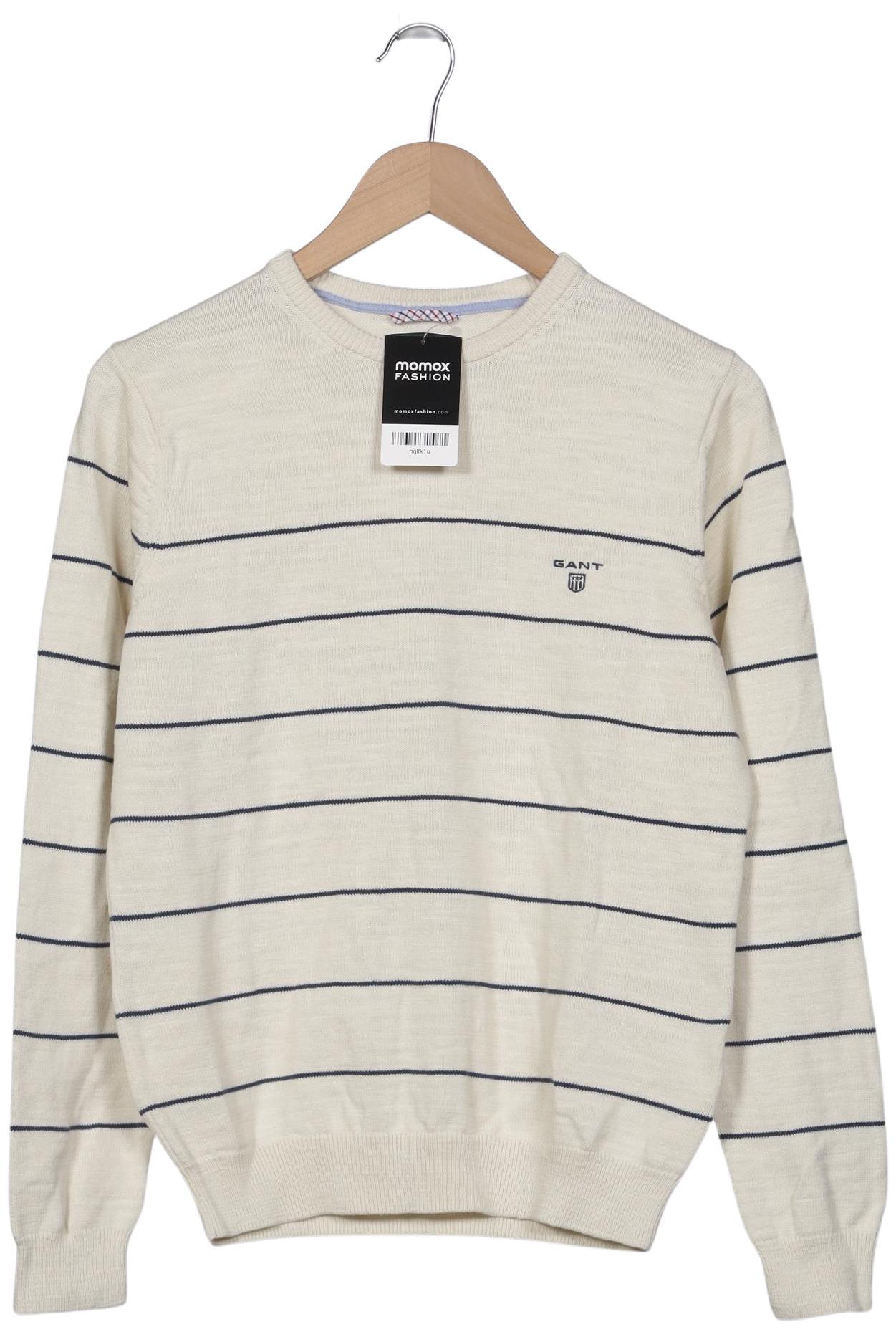 

Gant Herren Pullover, cremeweiß, Gr. 46
