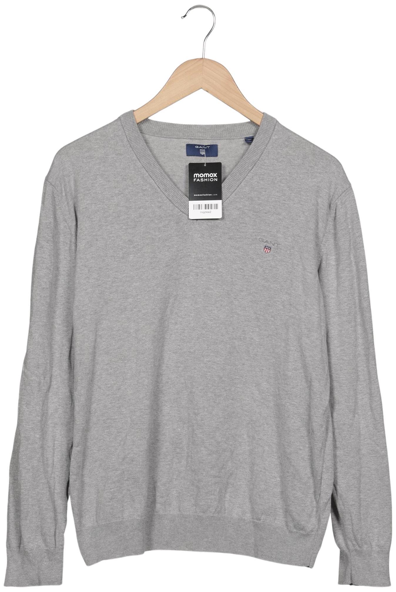 

Gant Herren Pullover, grau, Gr. 52