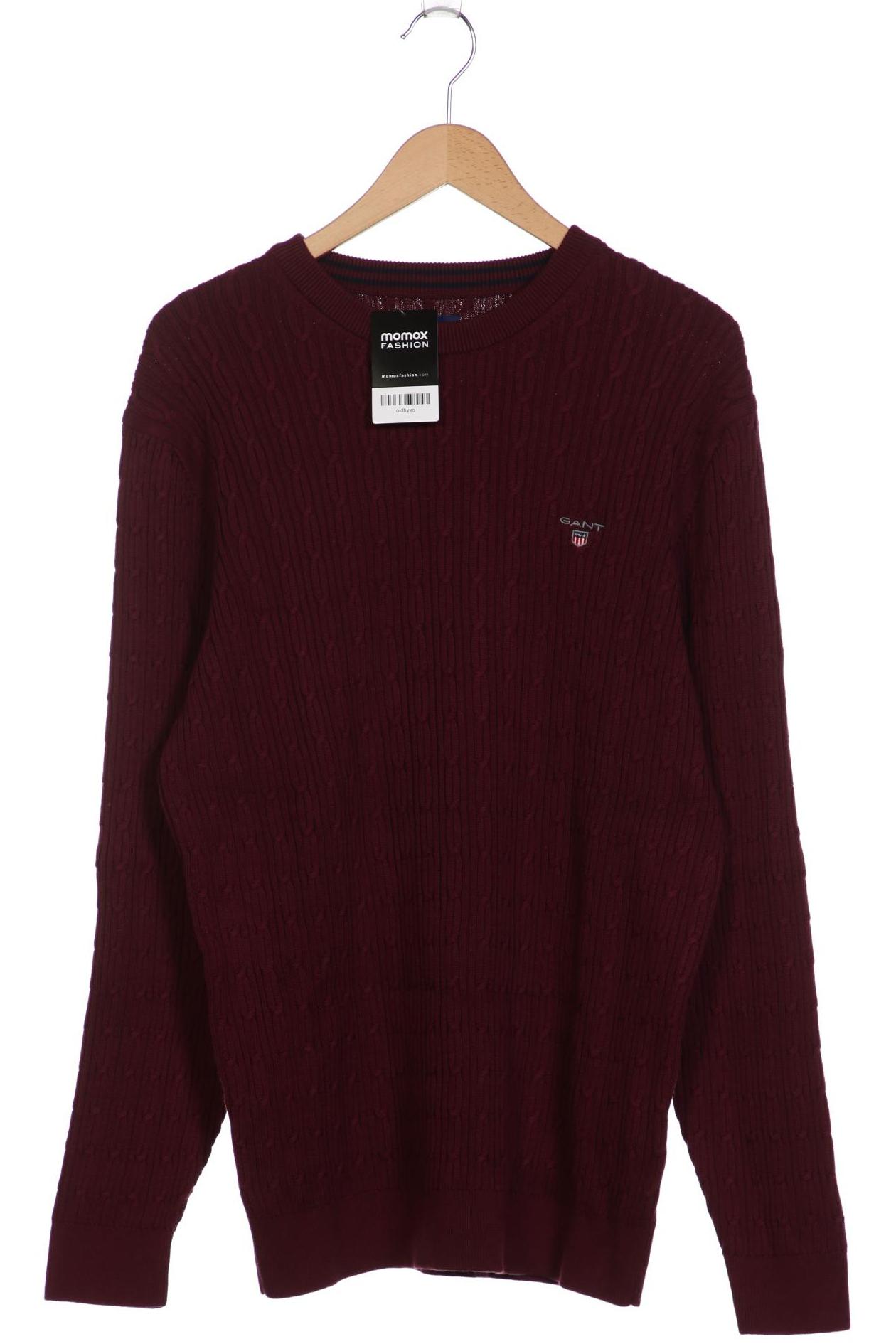 

Gant Herren Pullover, bordeaux, Gr. 58