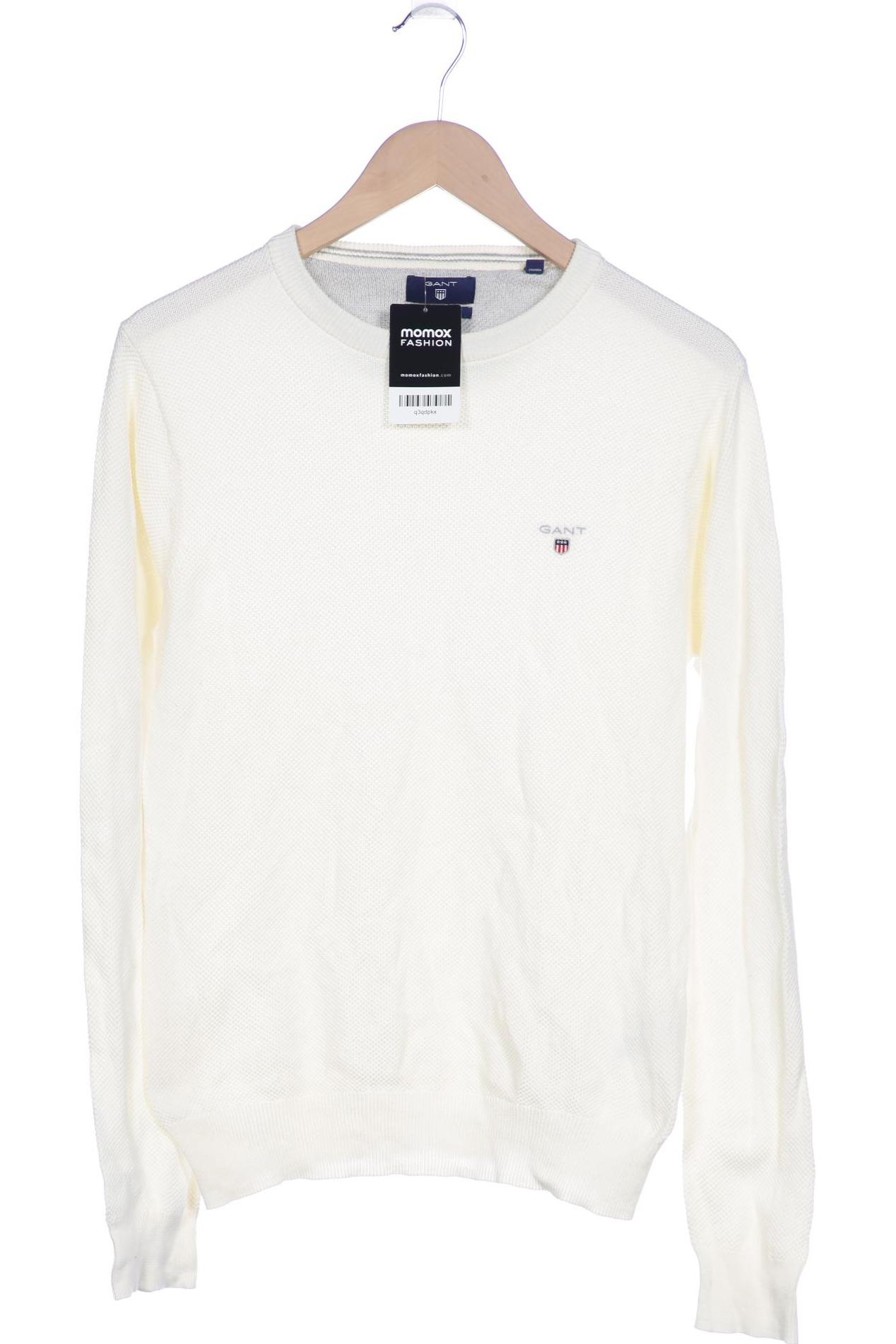 

Gant Herren Pullover, cremeweiß, Gr. 46