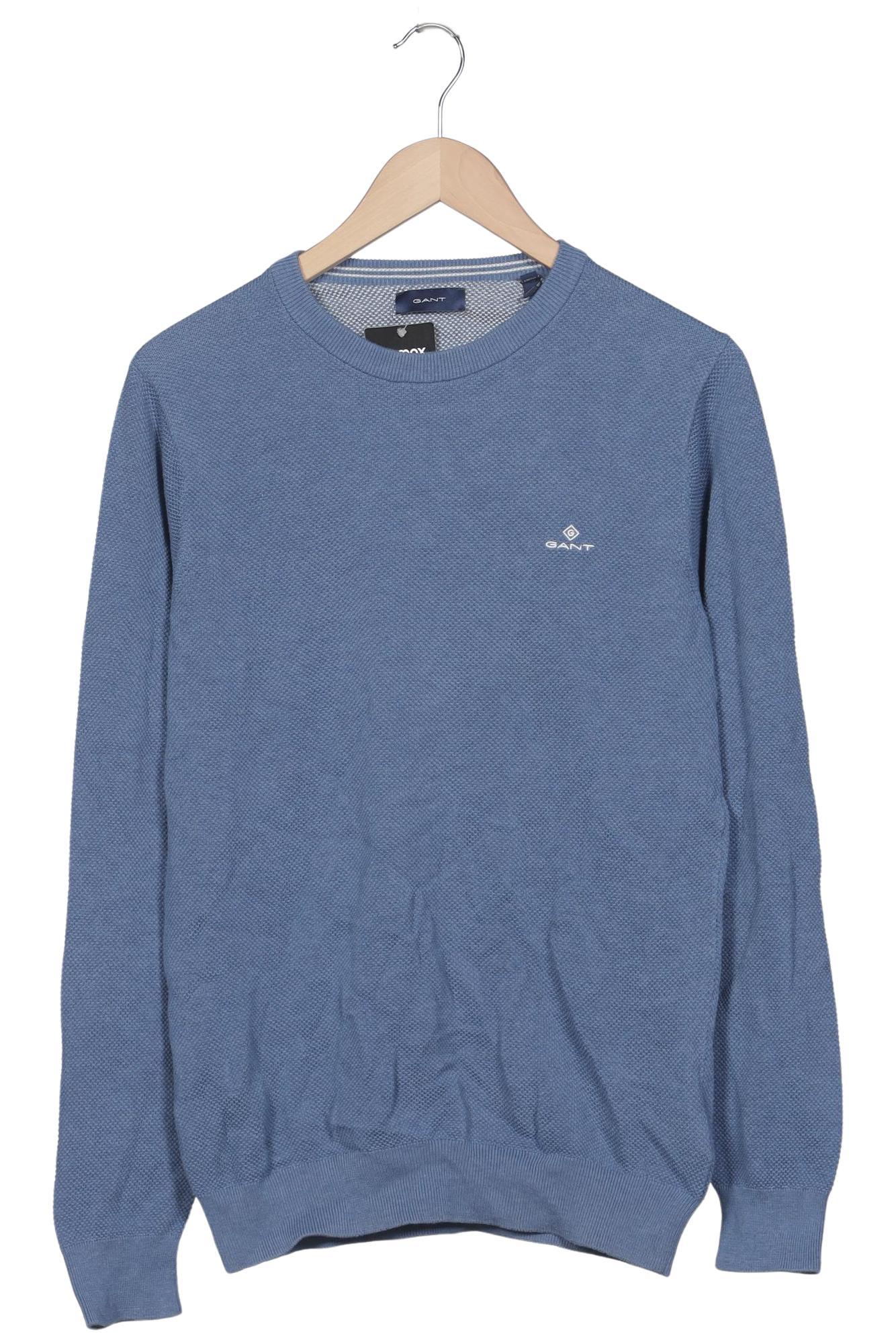 

Gant Herren Pullover, blau, Gr. 48